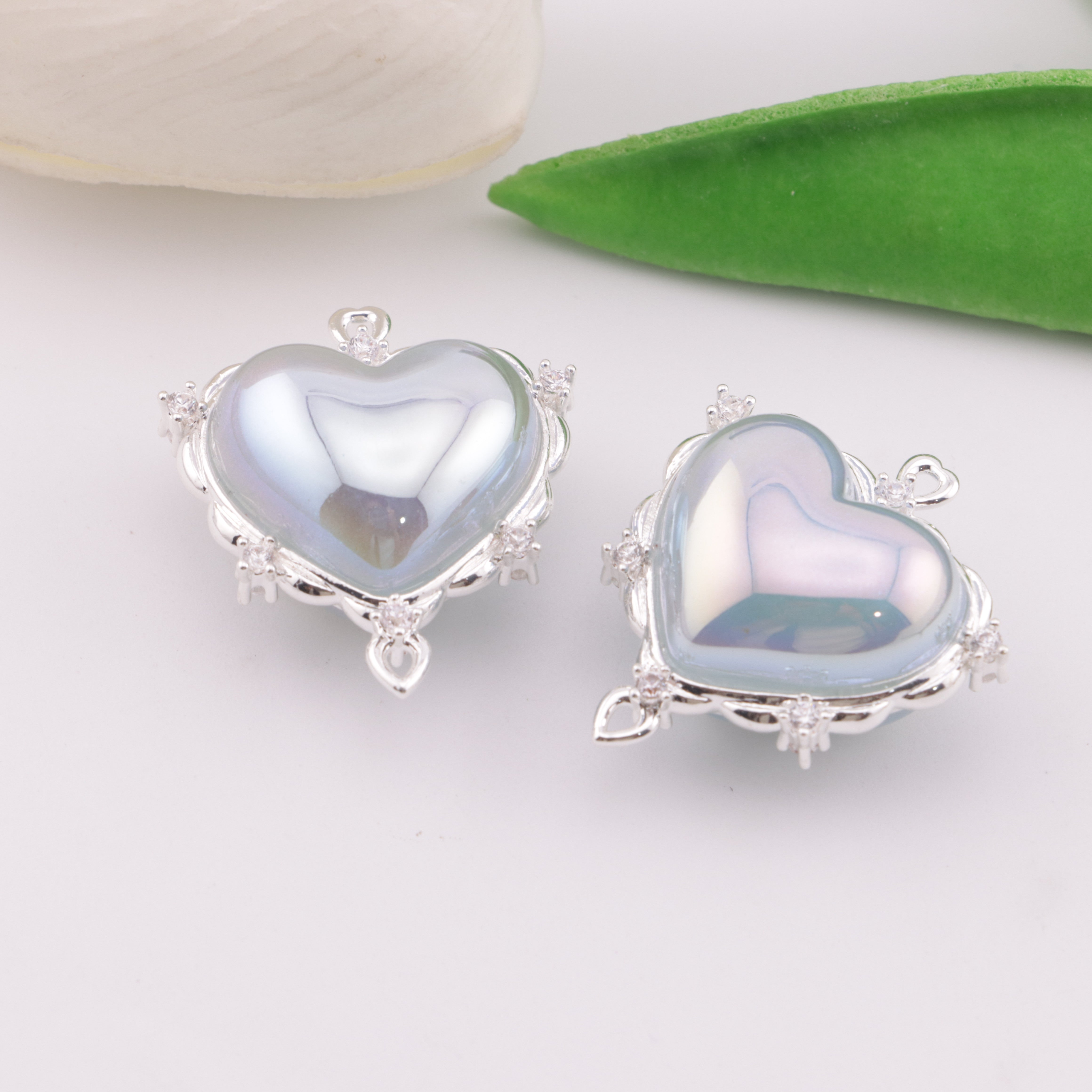 FS6085- Love Double Pendants