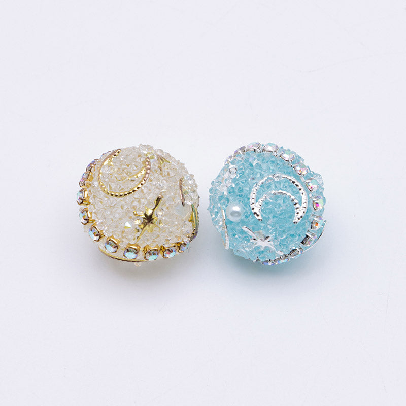 FS5269- 18mm Star And Moon Sugar Beads