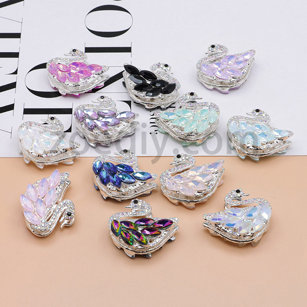 FS1622-Swan Diamond Alloy Beads Fit For Beadable Pens