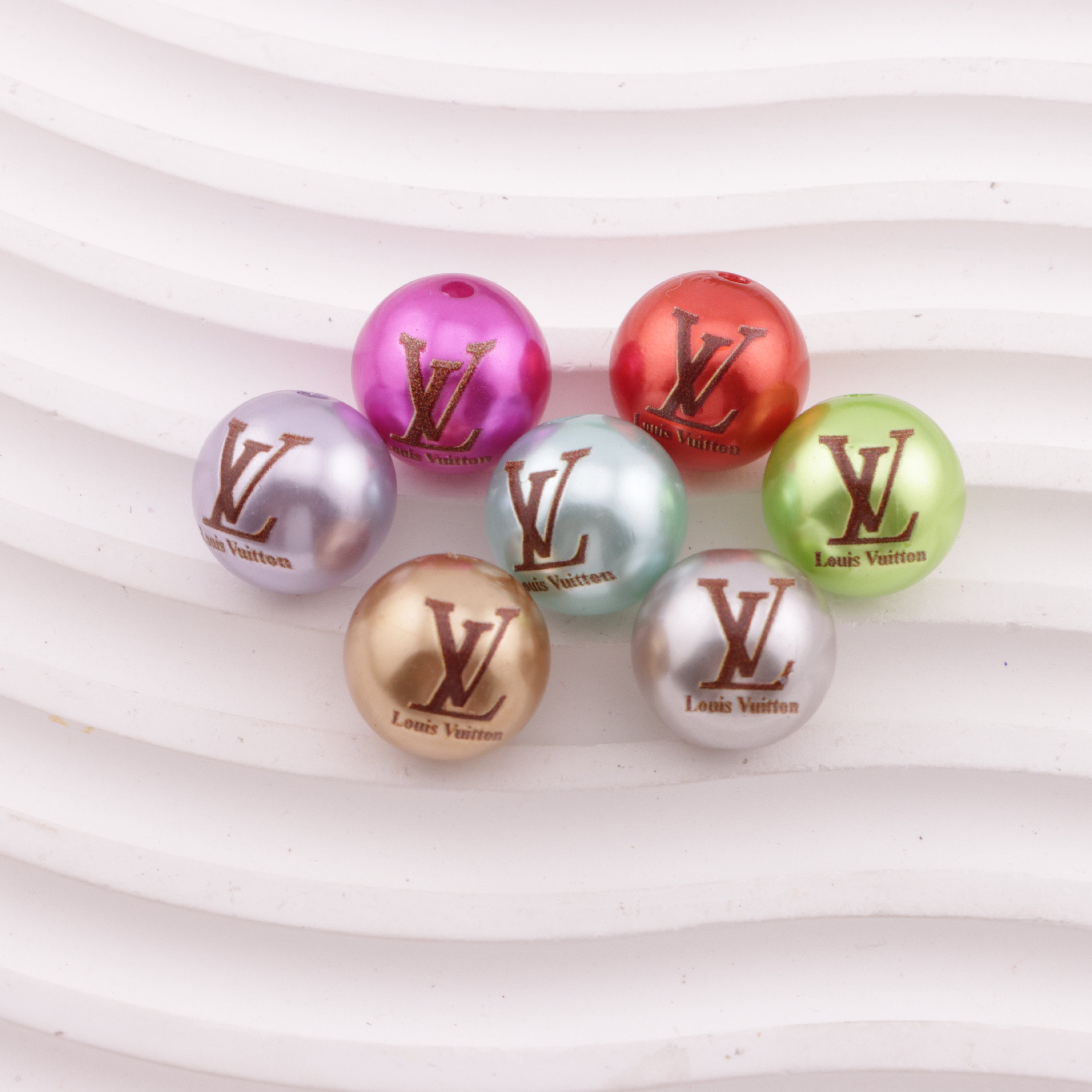 FS3124- 16Mm Simulated Beads LV Acrylic Beads Zoe's DIY Shop