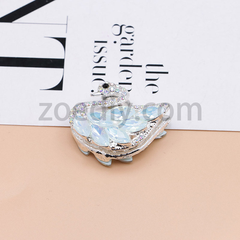FS1622-Swan Diamond Alloy Beads Fit For Beadable Pens