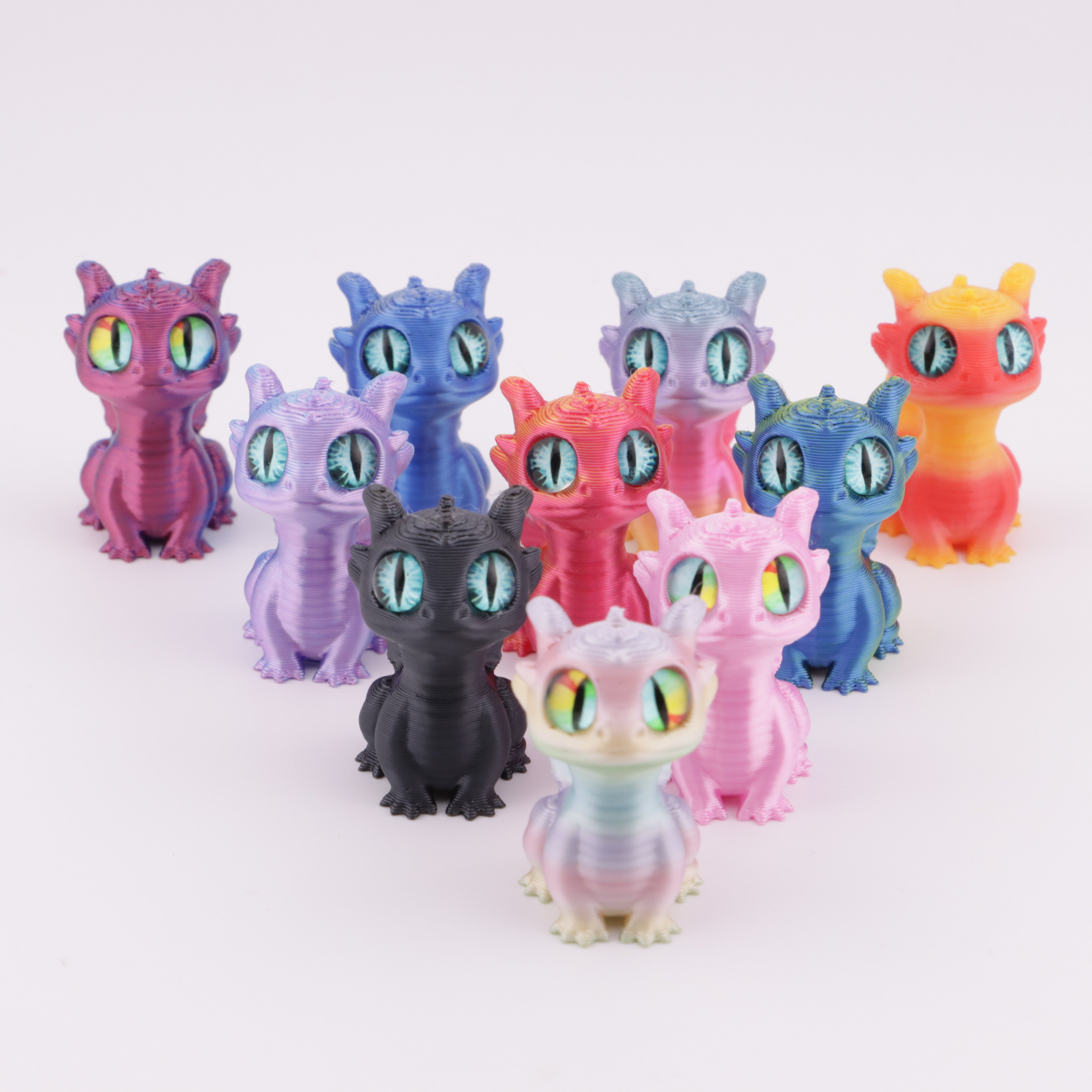 FS6120- 3.2cm 3D Dragon Through-Hole Beads