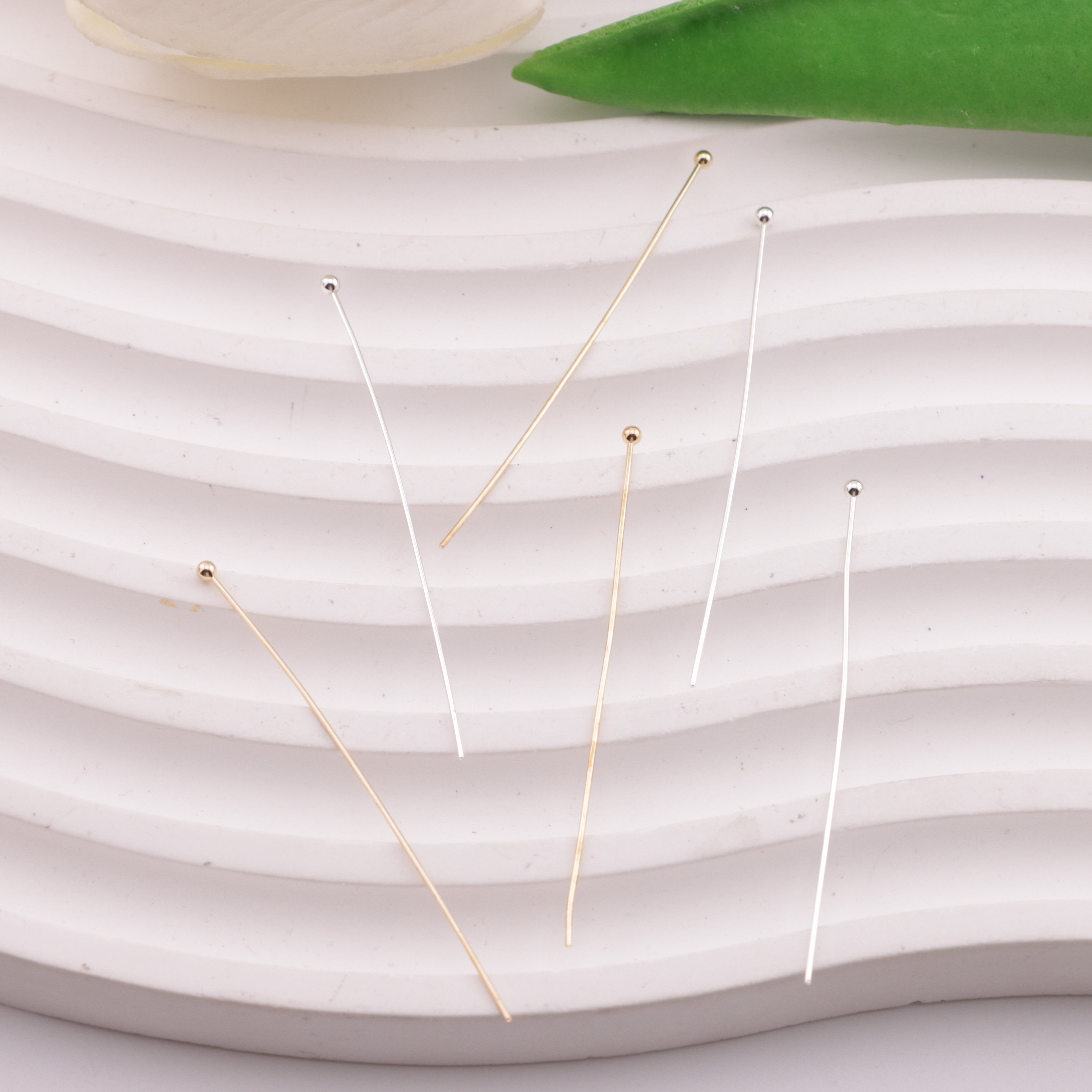 FS6053- 5cm Long Length, 1.8mm Head, Lily - of - the - Valley Ball Needle Zoe's DIY Shop