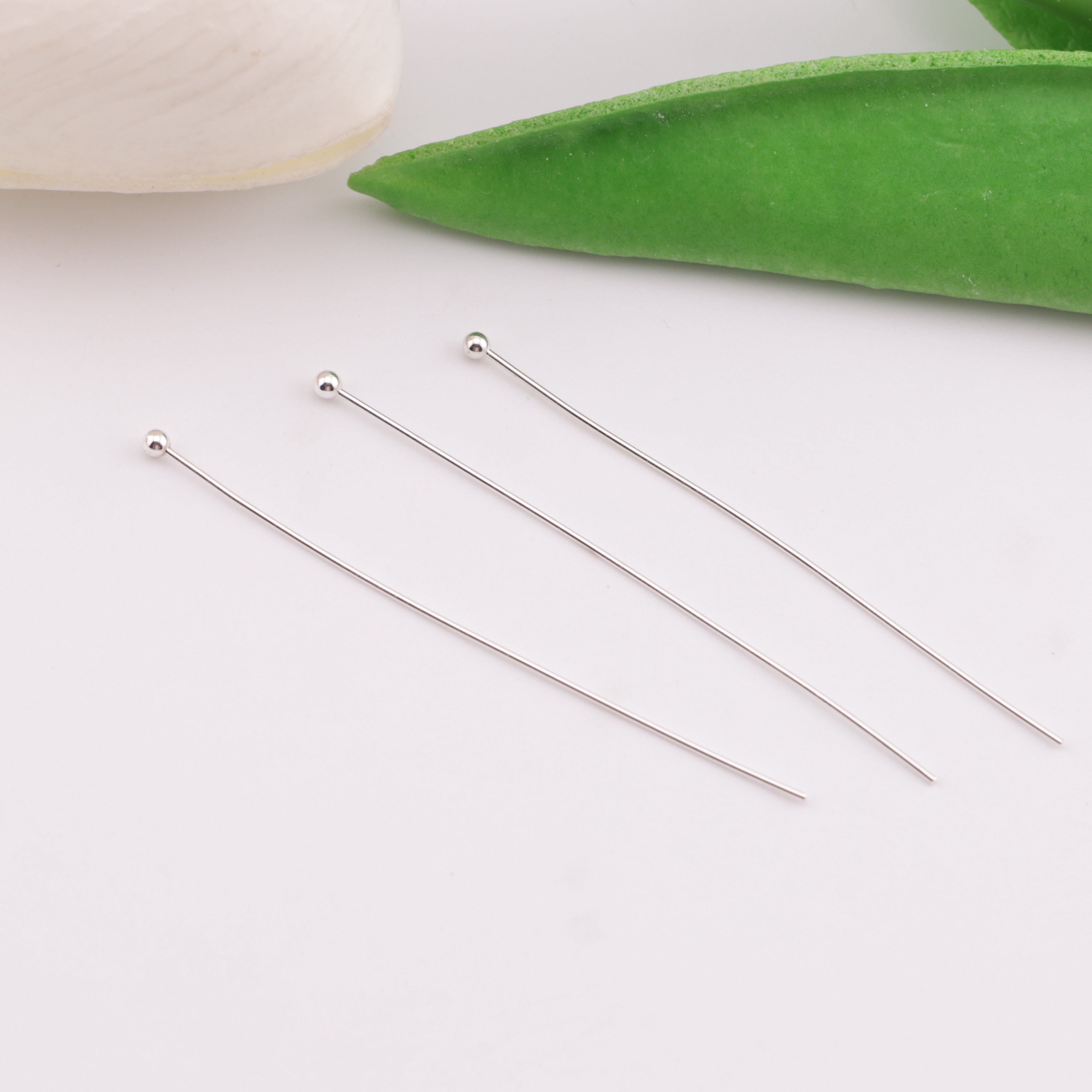 FS6053- 5cm Long Length, 1.8mm Head, Lily - of - the - Valley Ball Needle Zoe's DIY Shop