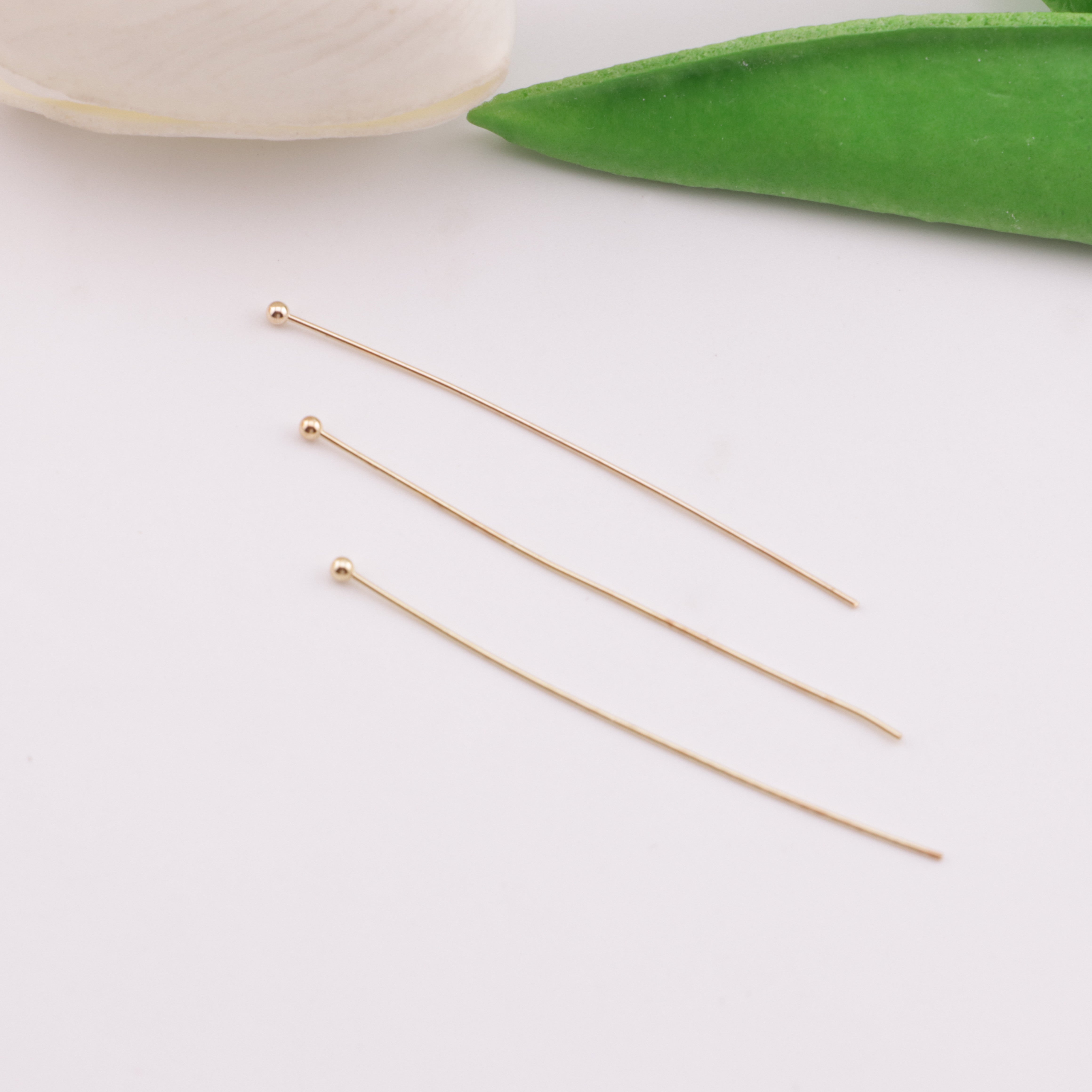 FS6053- 5cm Long Length, 1.8mm Head, Lily - of - the - Valley Ball Needle Zoe's DIY Shop