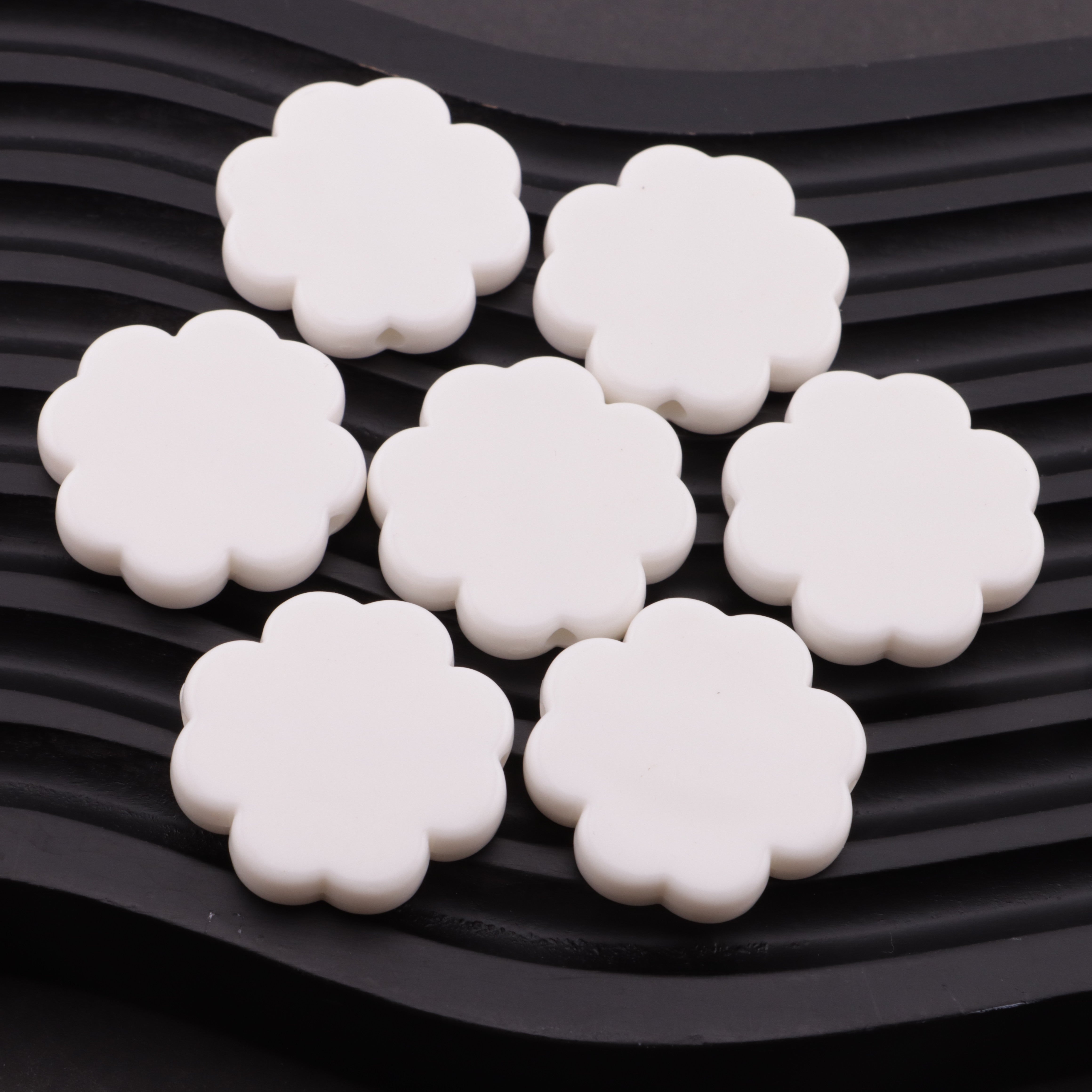 FS6150- 30*30Mm 8 Petal Flower Based Beads Eight-Petal Flower Base Beads
