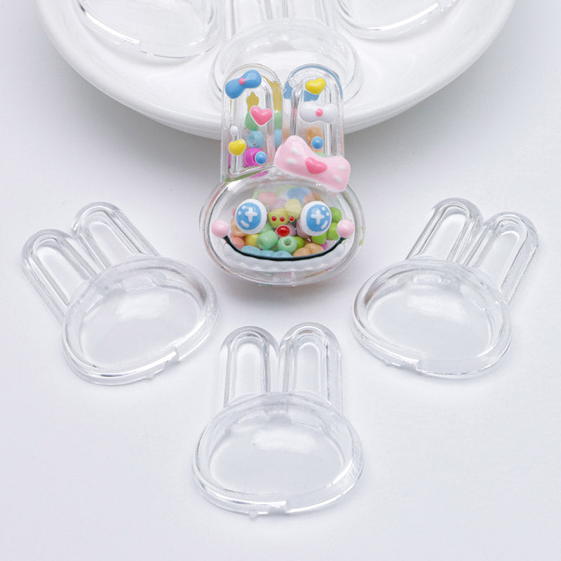 FS4344- Clear Labubu Shakes Transparent Labubu Shaking Toys