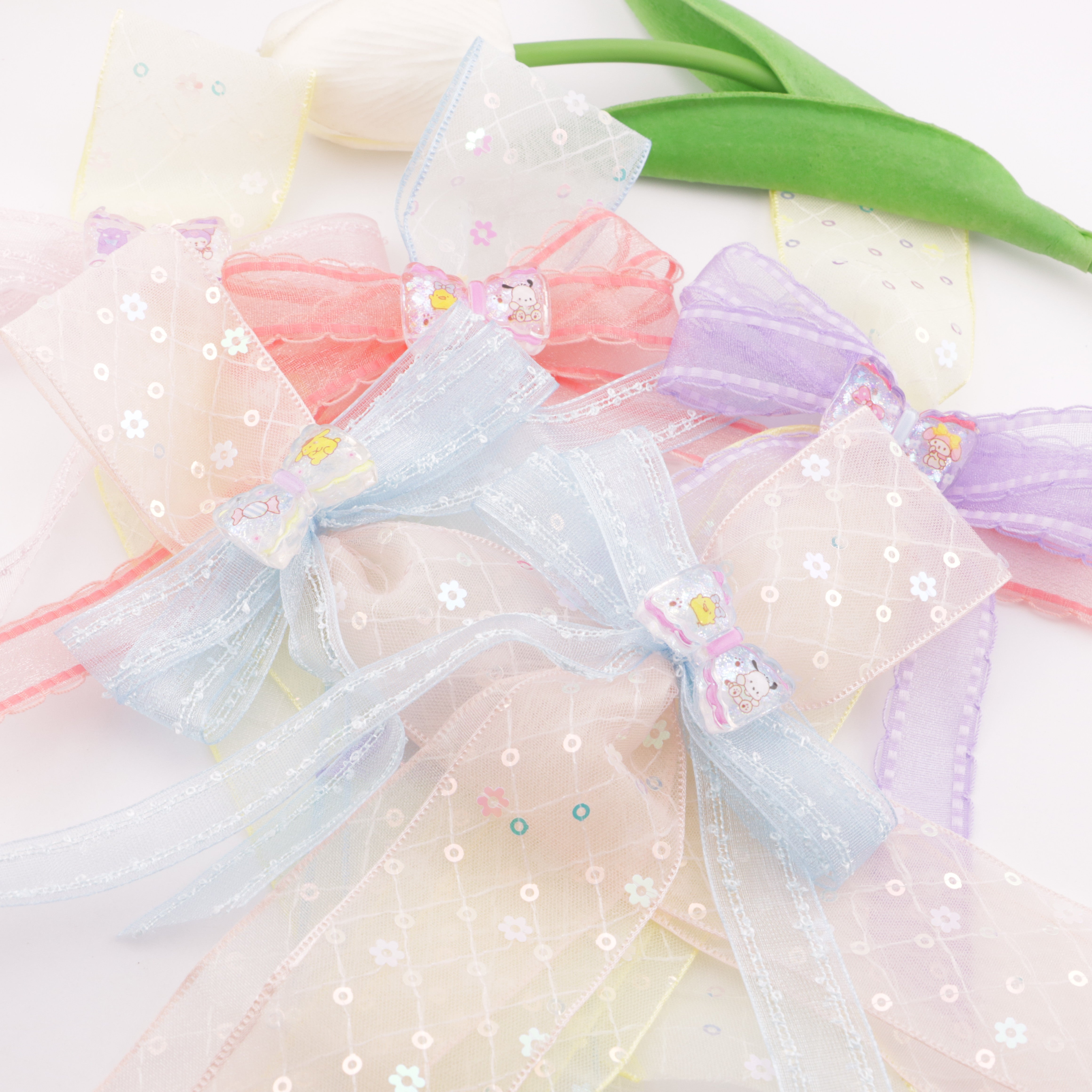 FS5878- Sanrio Lace Ribbon Bowknot