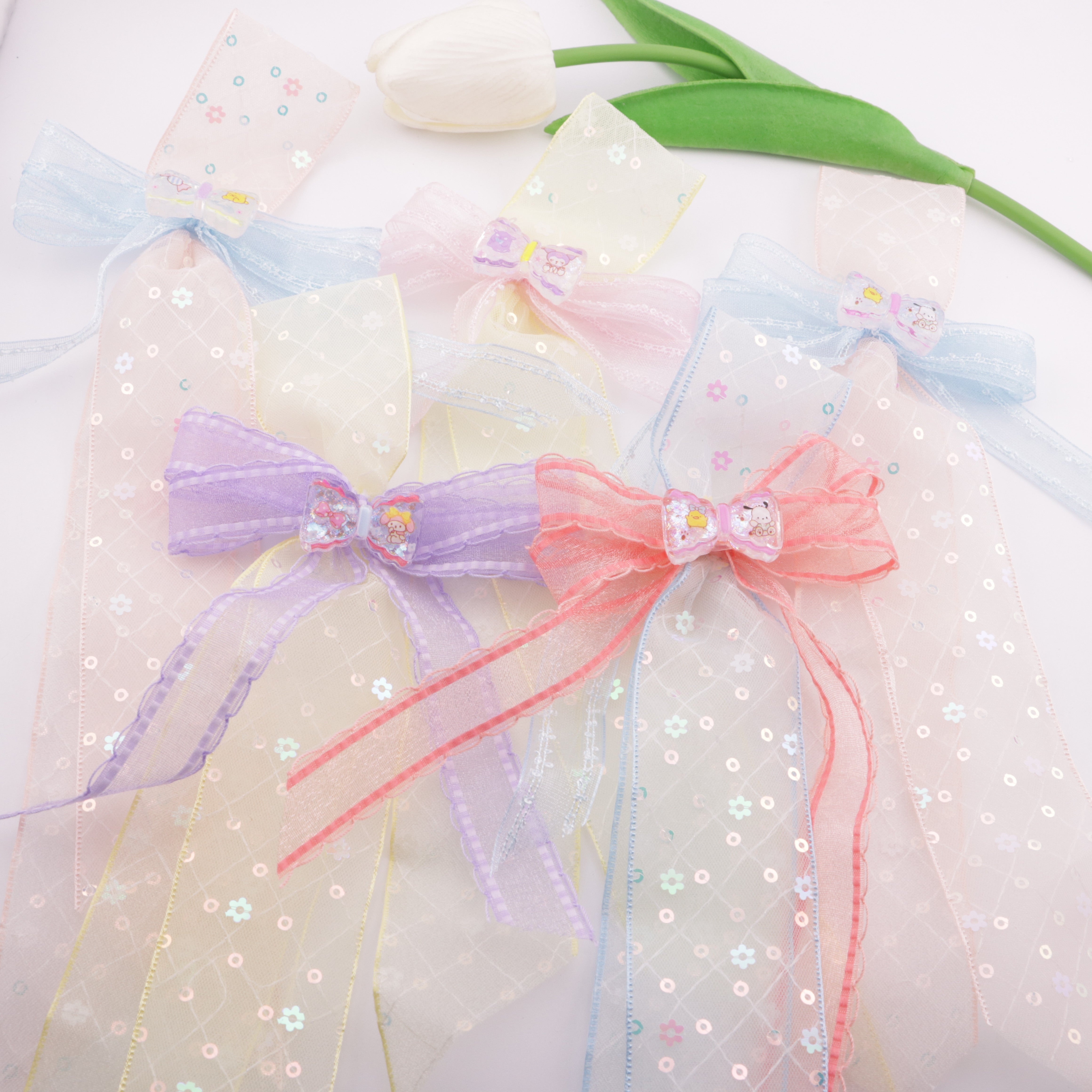 FS5878- Sanrio Lace Ribbon Bowknot