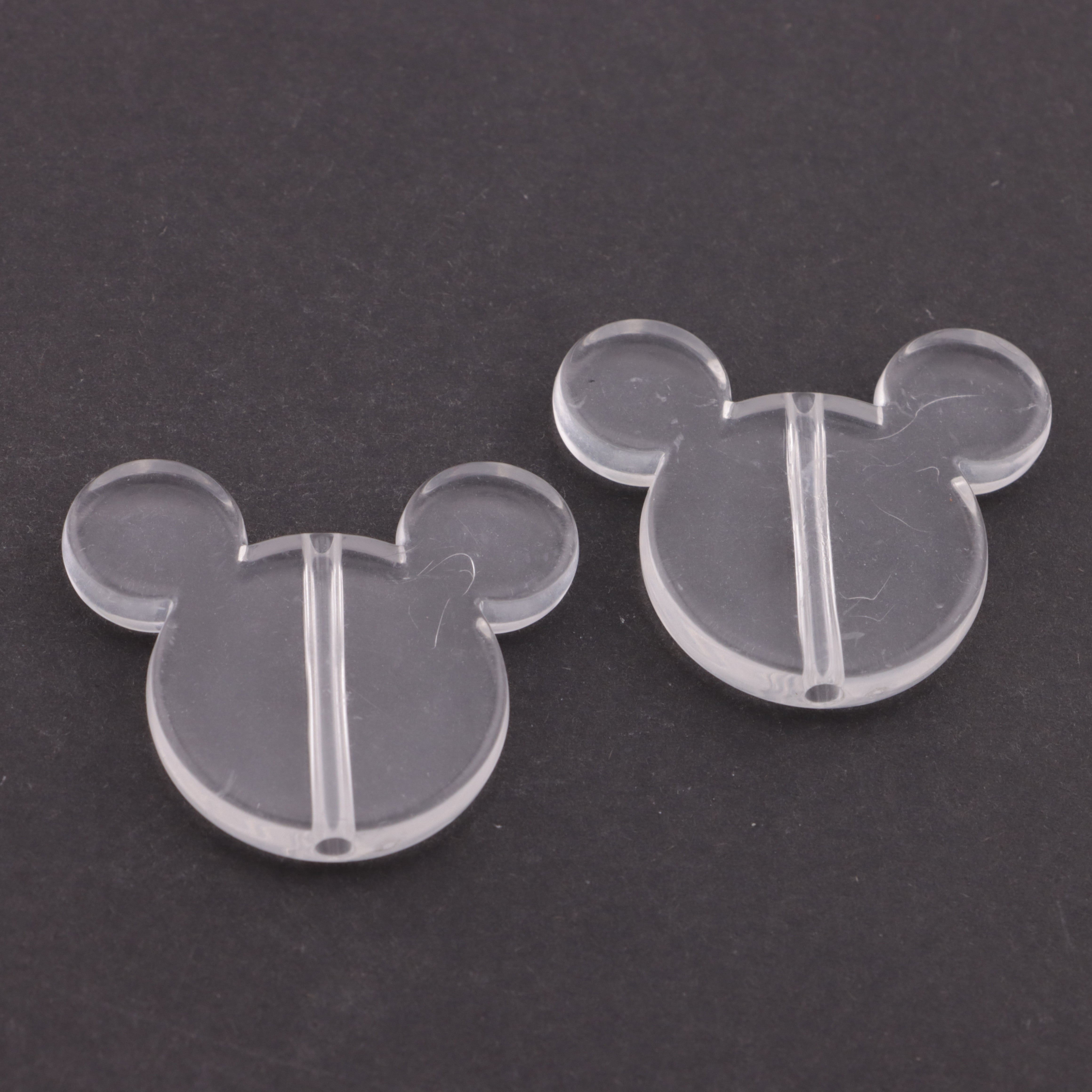 FS6155- 33*39Mm Mickey Head Plate Based Beads
