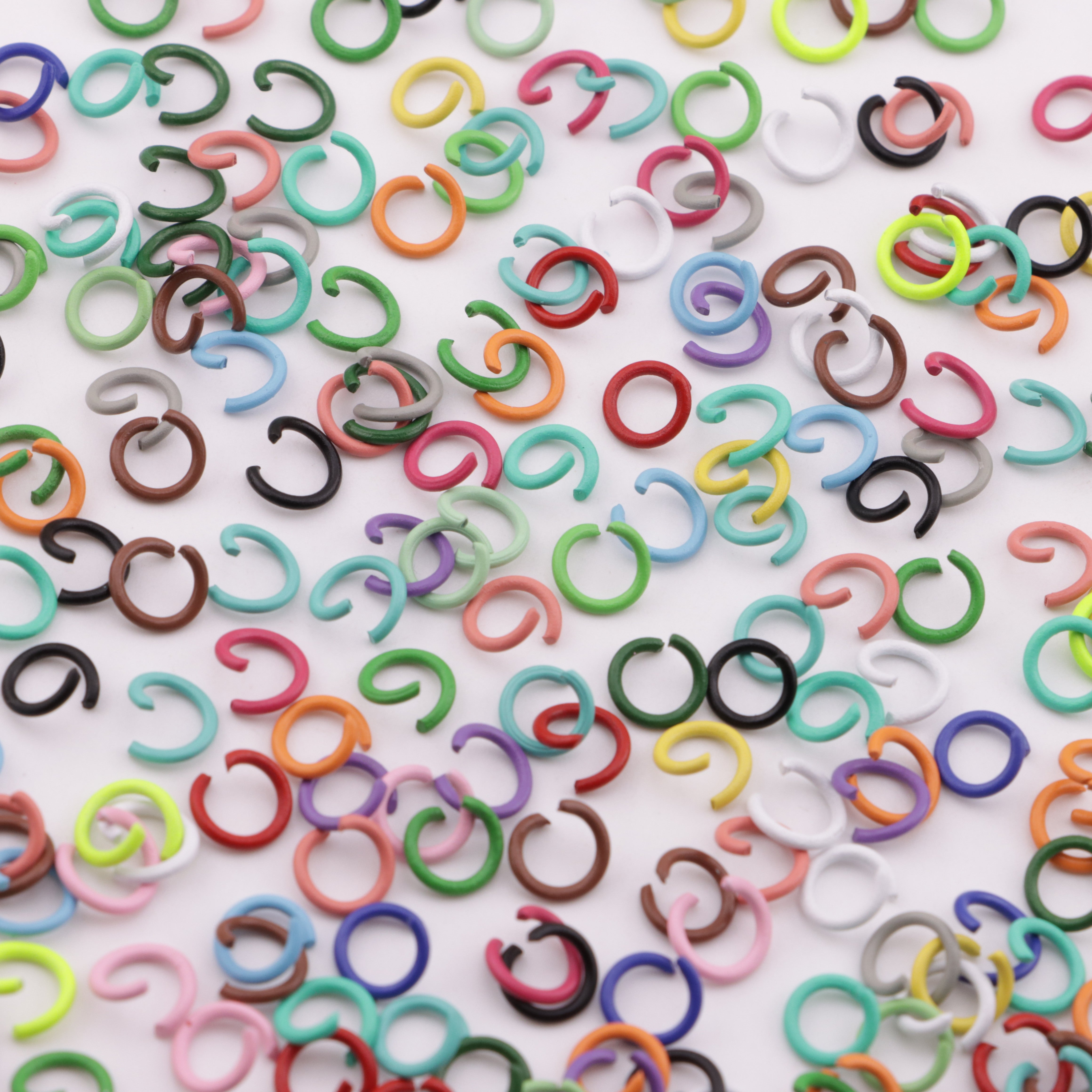 FS6114- 6mm Mixed-Color Open Rings