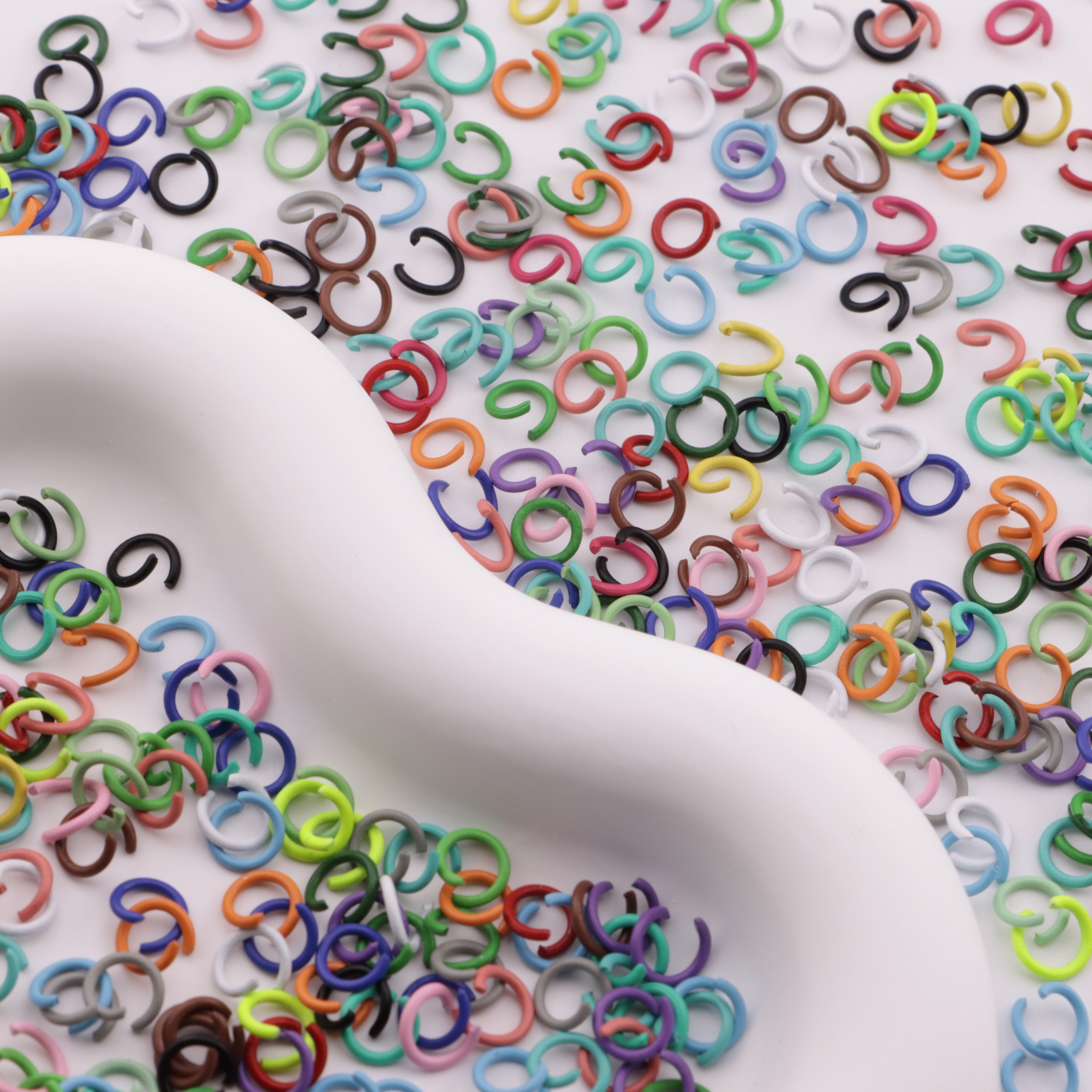FS6114- 6mm Mixed-Color Open Rings