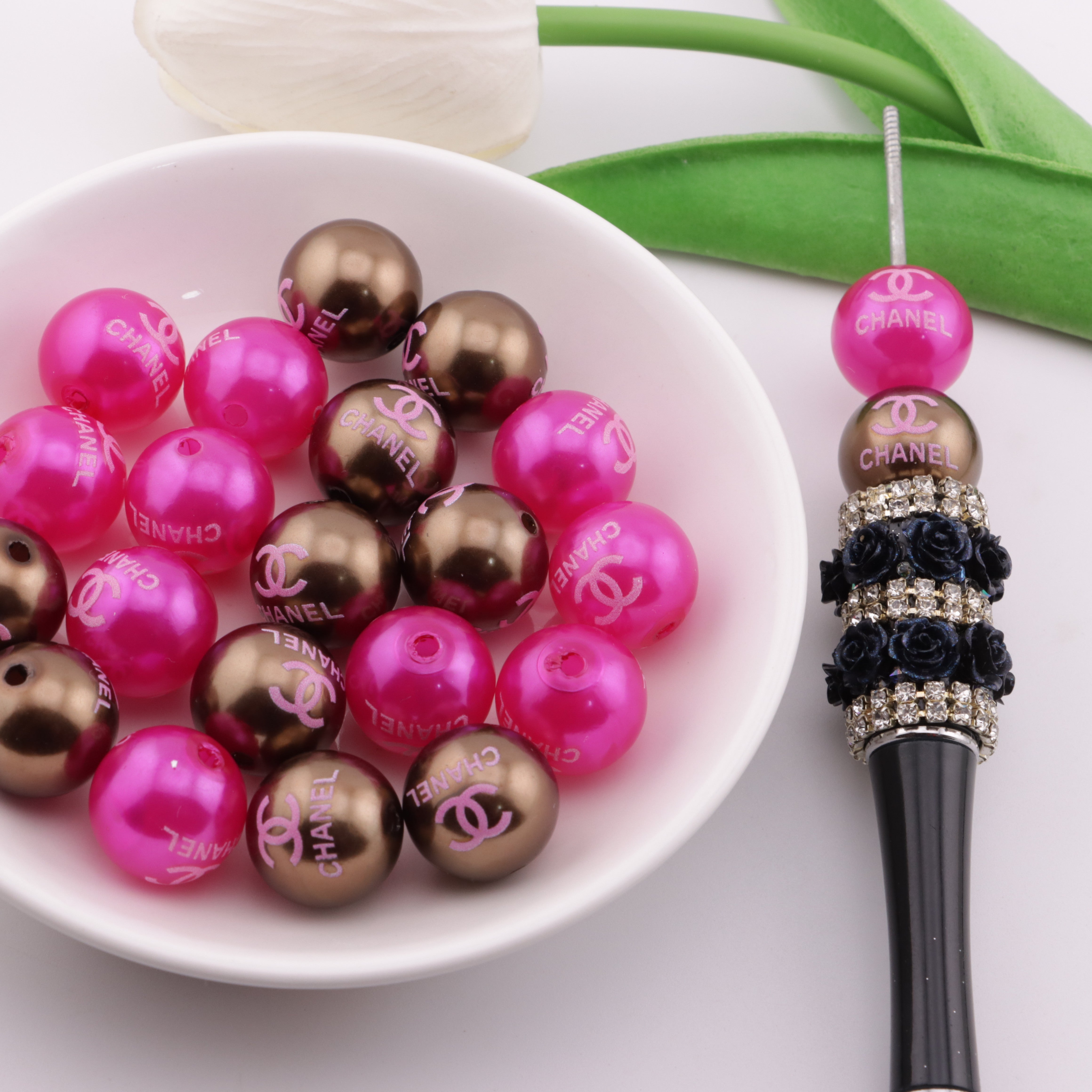 FS3125- 16mm CC Imitation Pearl Acrylic Beads Zoe's DIY Shop