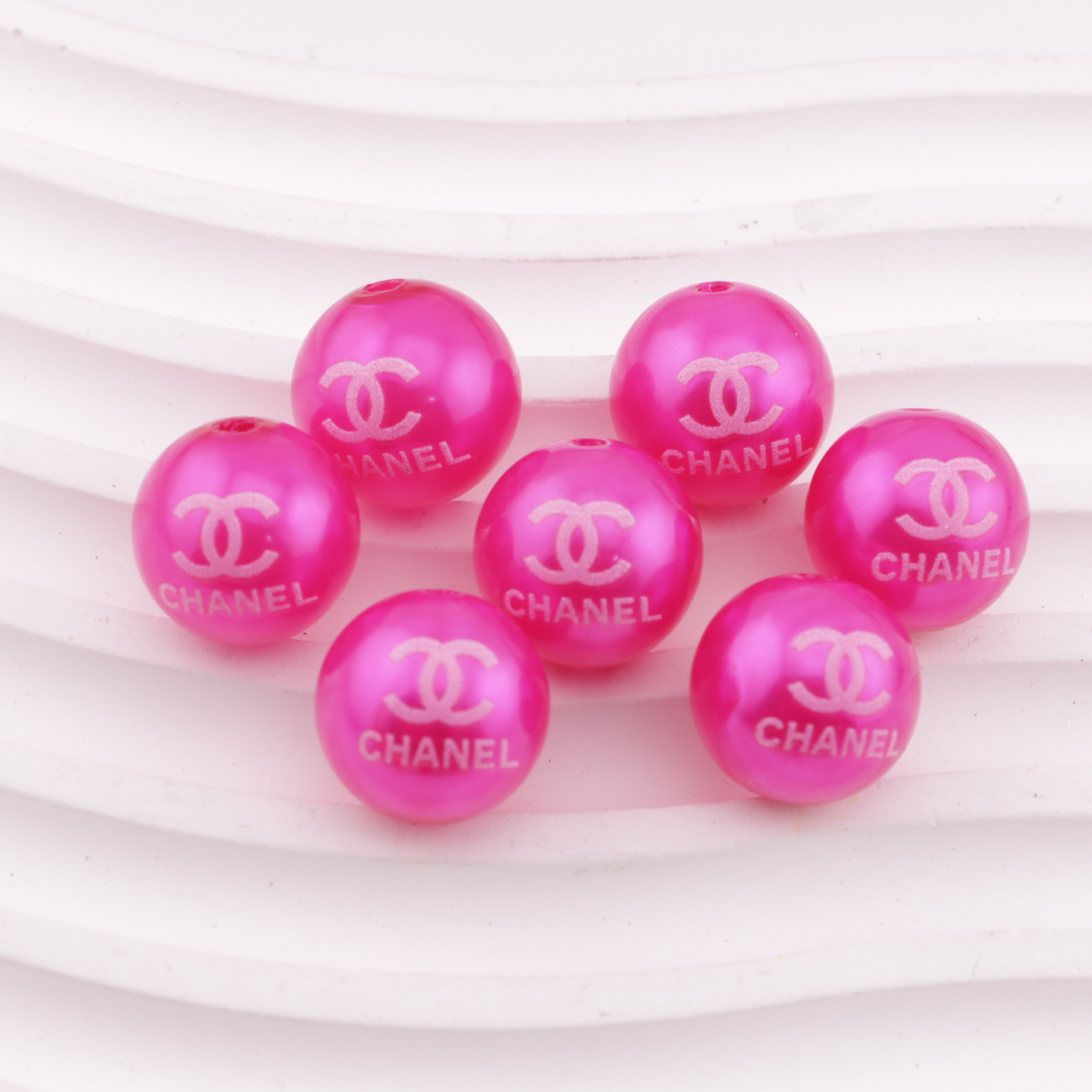 FS3125- 16mm CC Imitation Pearl Acrylic Beads Zoe's DIY Shop
