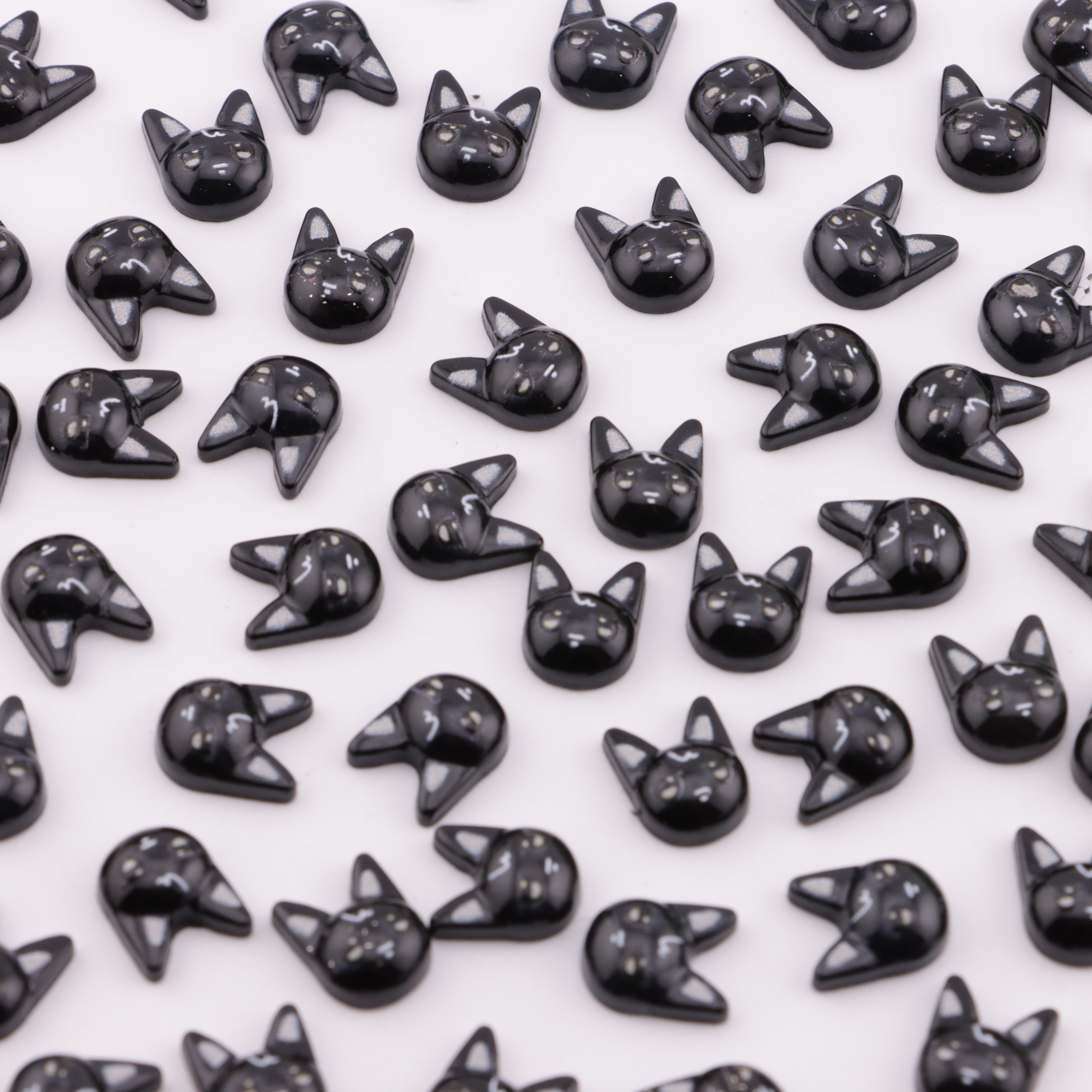FS5969- 8*10mm Black Cat Charms