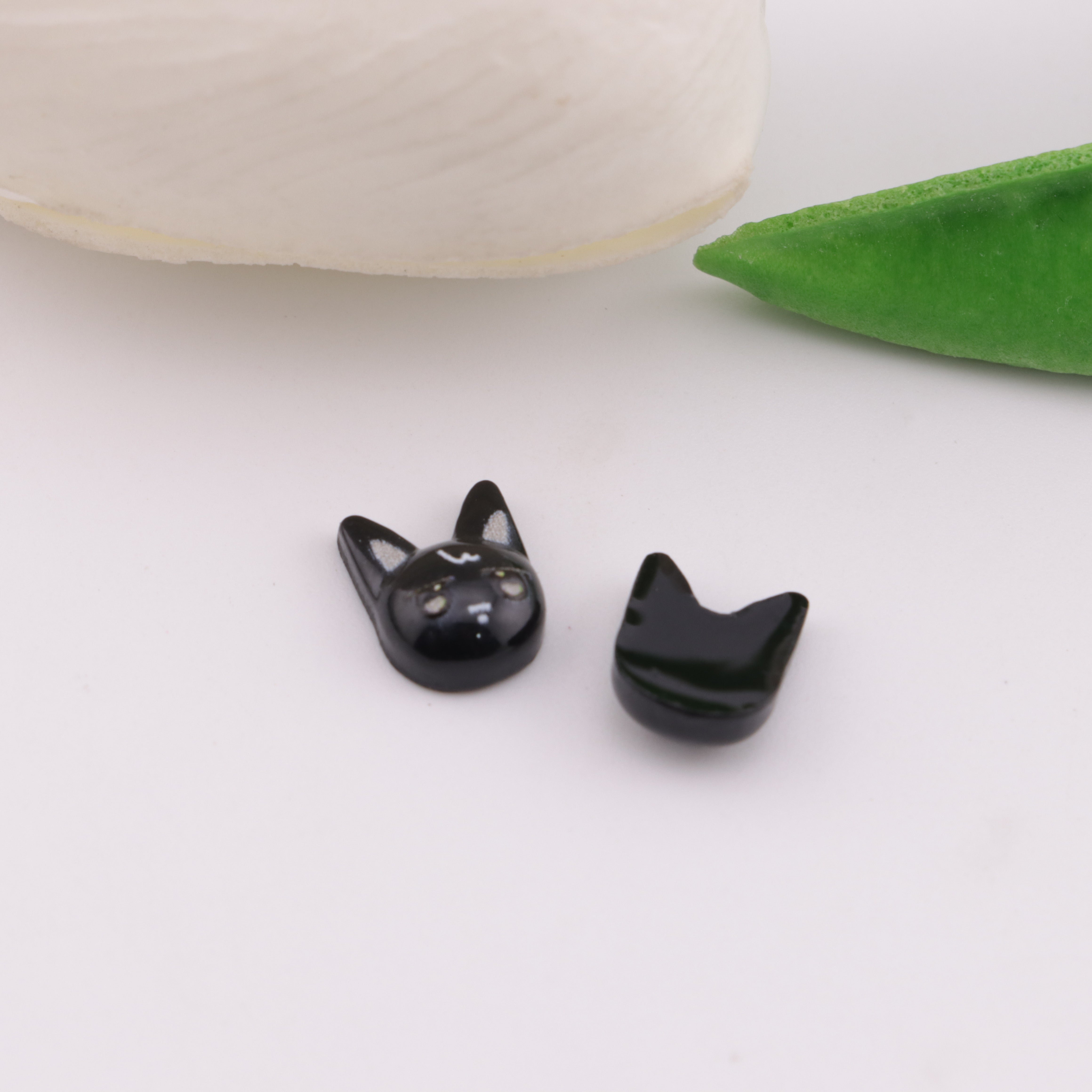 FS5969- 8*10mm Black Cat Charms