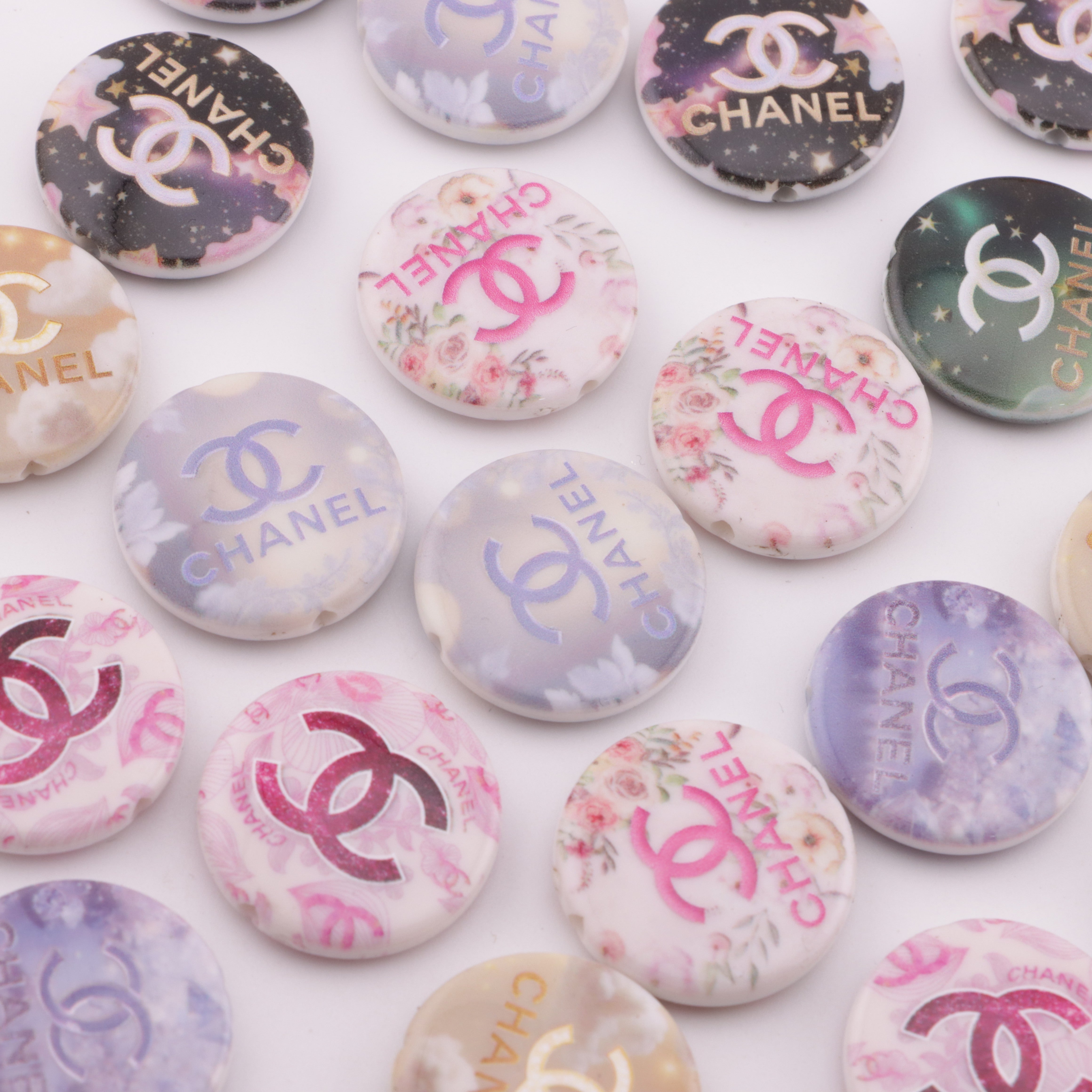 FS4959- Cc Round Plate, Beads Zoe's DIY Shop