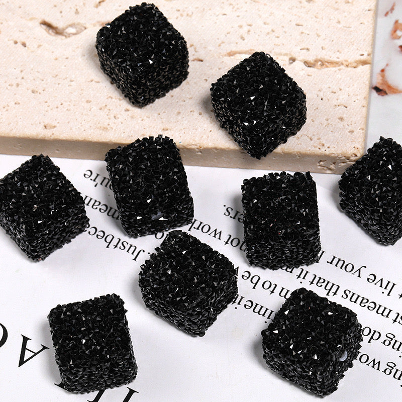 16mm*16mm Solid Color Sugar Cubes Fit For Beadable Pens