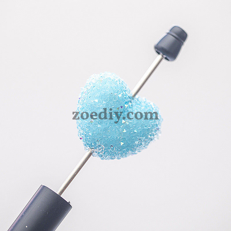 FS1375- 20MM Size Solid Color Sugar Beads Fit For Beadable Pen