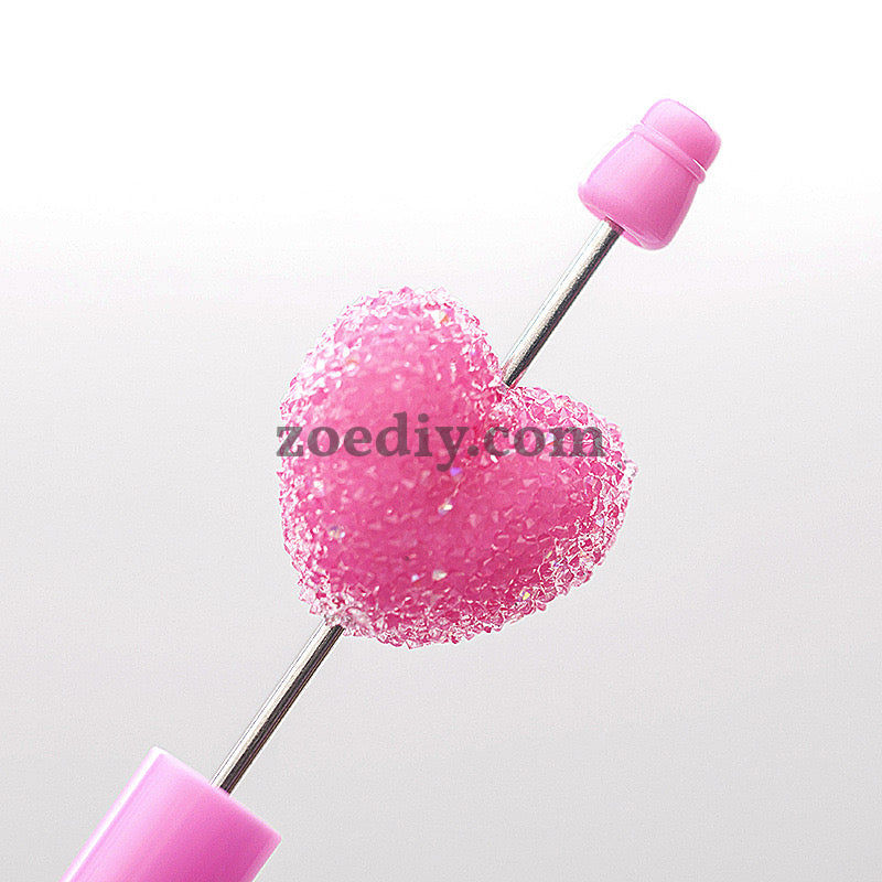 FS1375- 20MM Size Solid Color Sugar Beads Fit For Beadable Pen