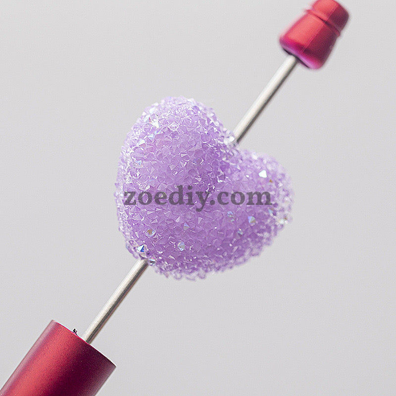 FS1375- 20MM Size Solid Color Sugar Beads Fit For Beadable Pen