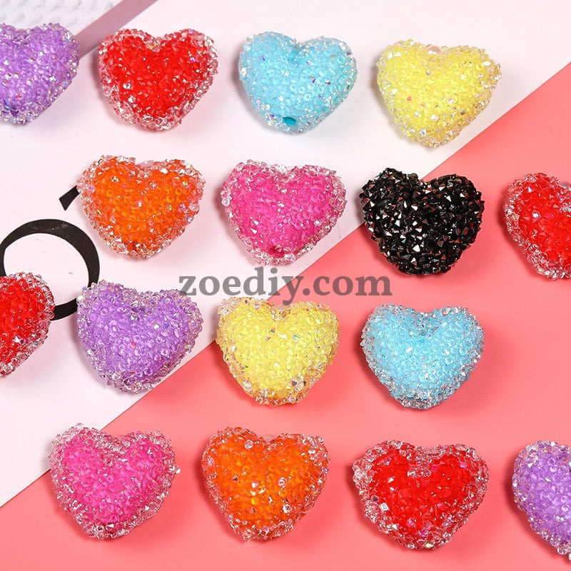 FS1375- 20MM Size Solid Color Sugar Beads Fit For Beadable Pen