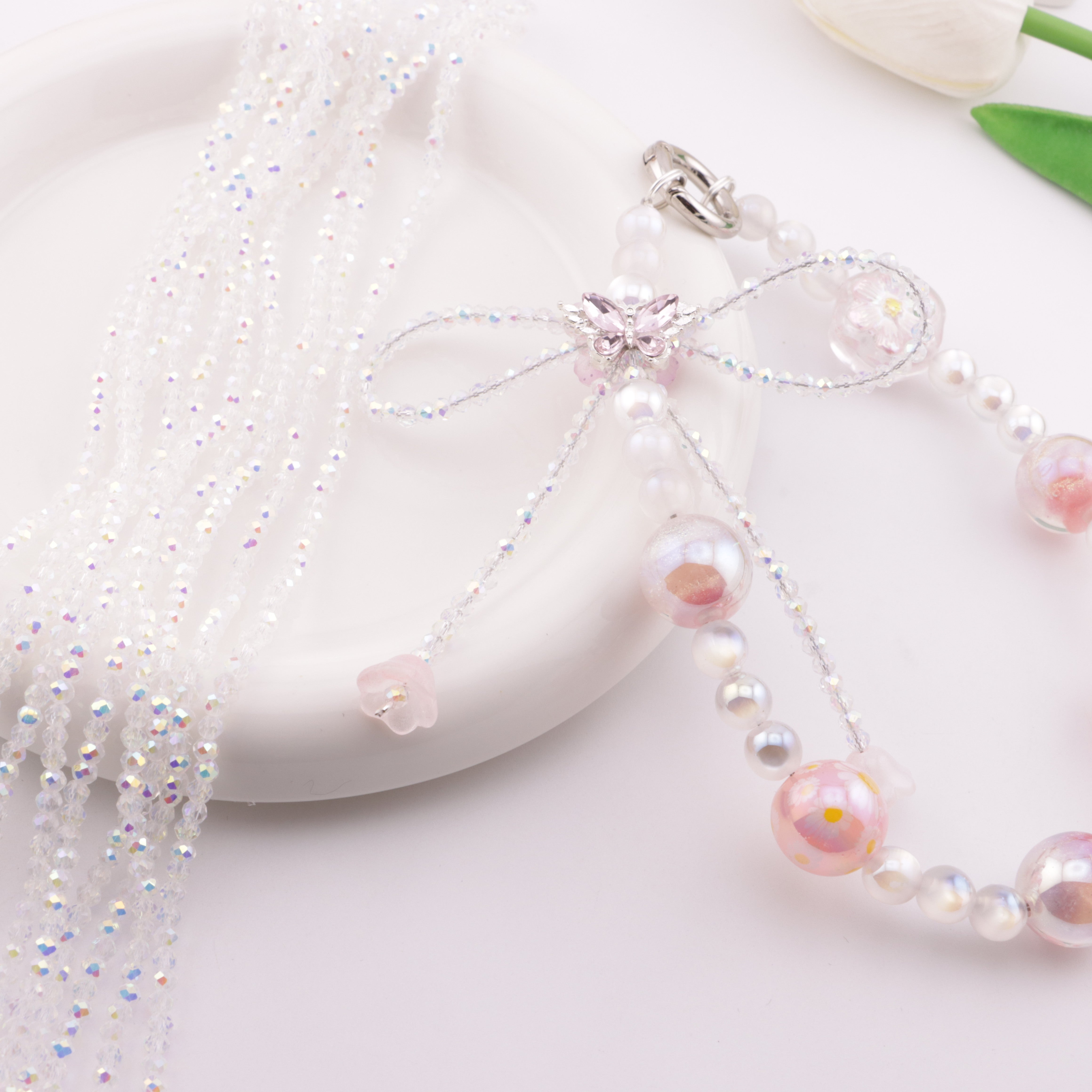 FS3850- 3mm Ab Glass Beads Colored-Plated Glass Beads