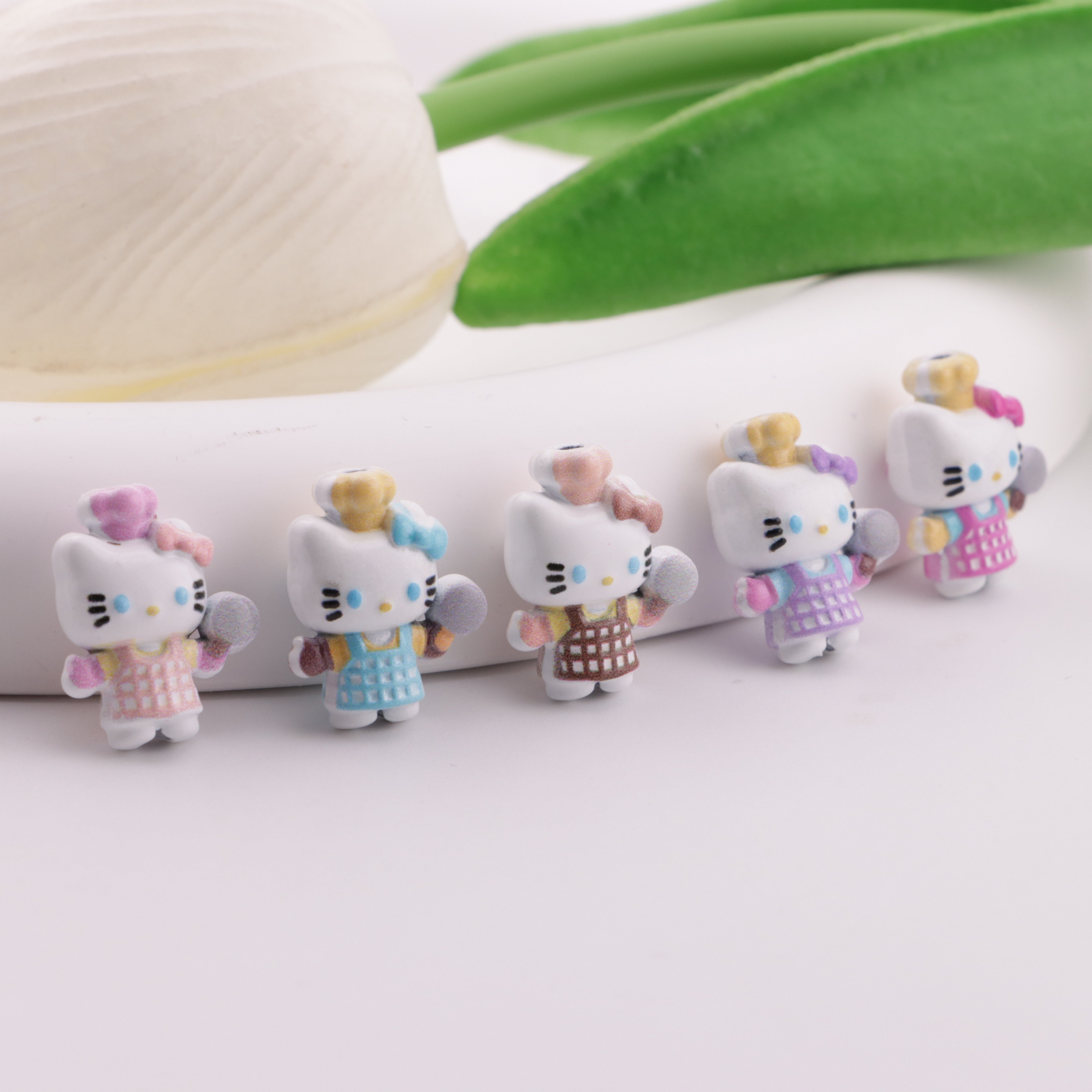 FS6223- Kitty Alloy Beads
