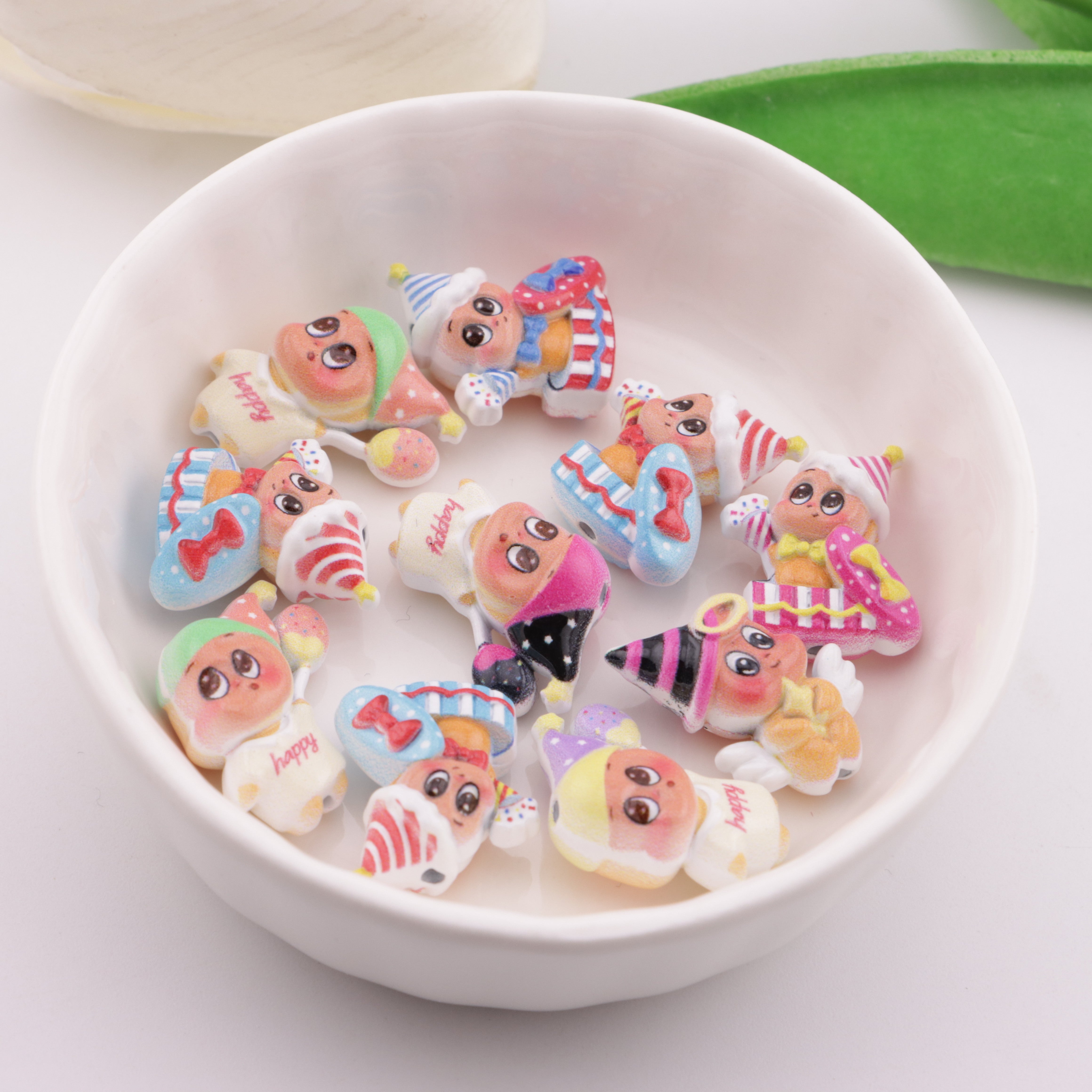 FS6224- Alien Alloy Beads