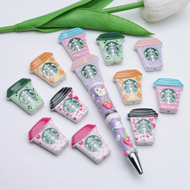 FS5279- 30Mm Starb Cups Beads, Fit For Pen