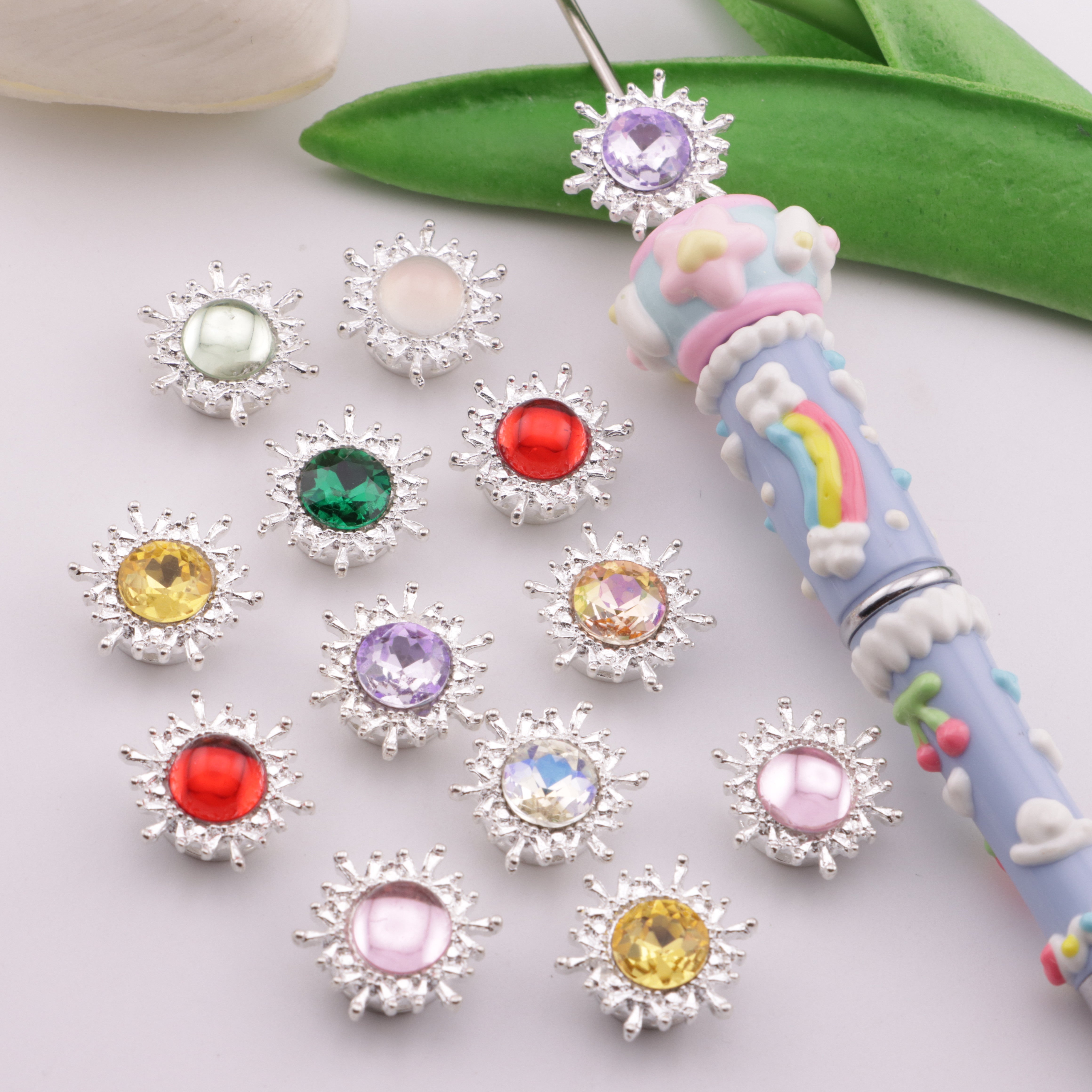 FS6225- Sunflower Circulating Beads (Pen-Passable)