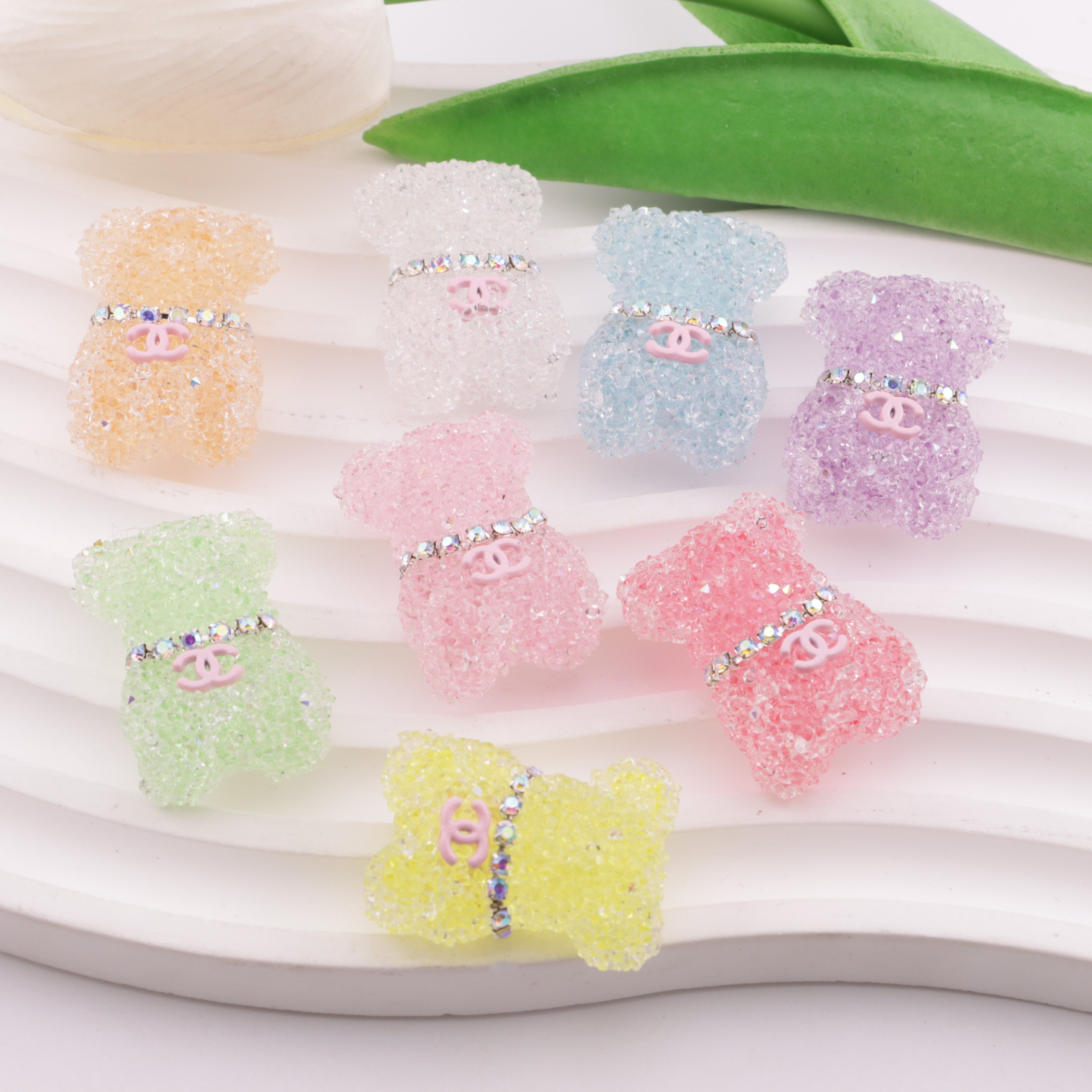 FS6232- 28×15Mm Transparent Cc Sugar Bear