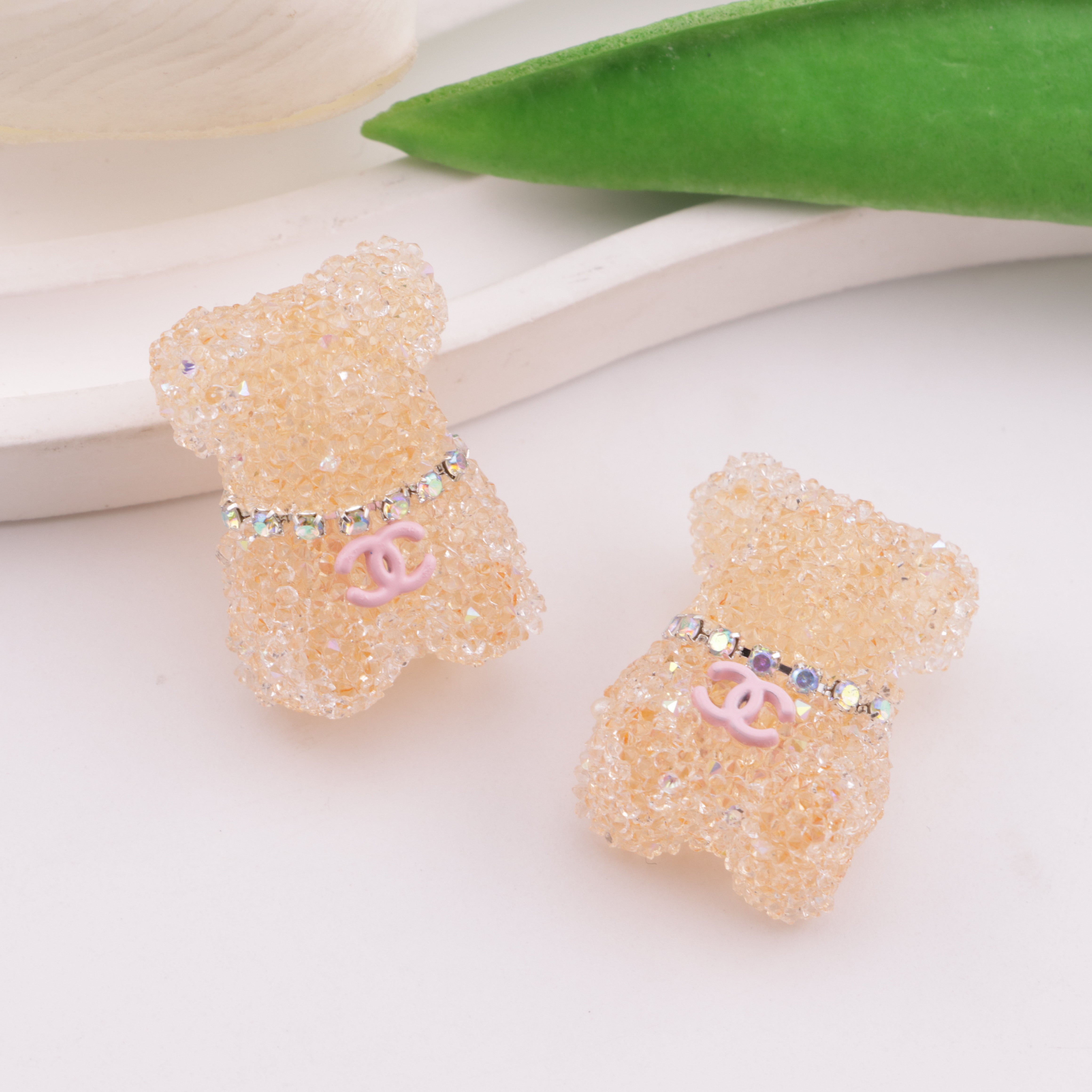 FS6232- 28×15Mm Transparent Cc Sugar Bear