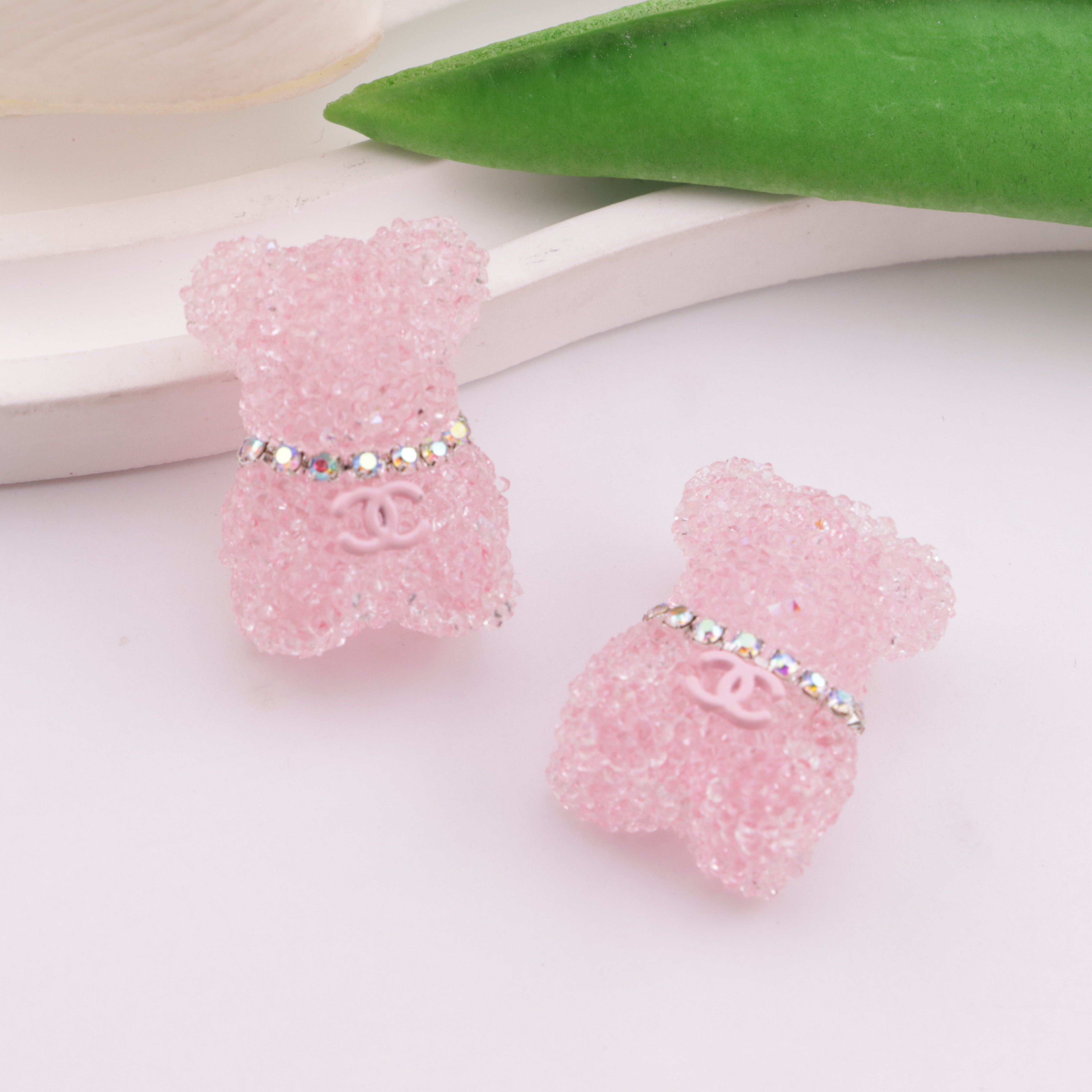 FS6232- 28×15Mm Transparent Cc Sugar Bear