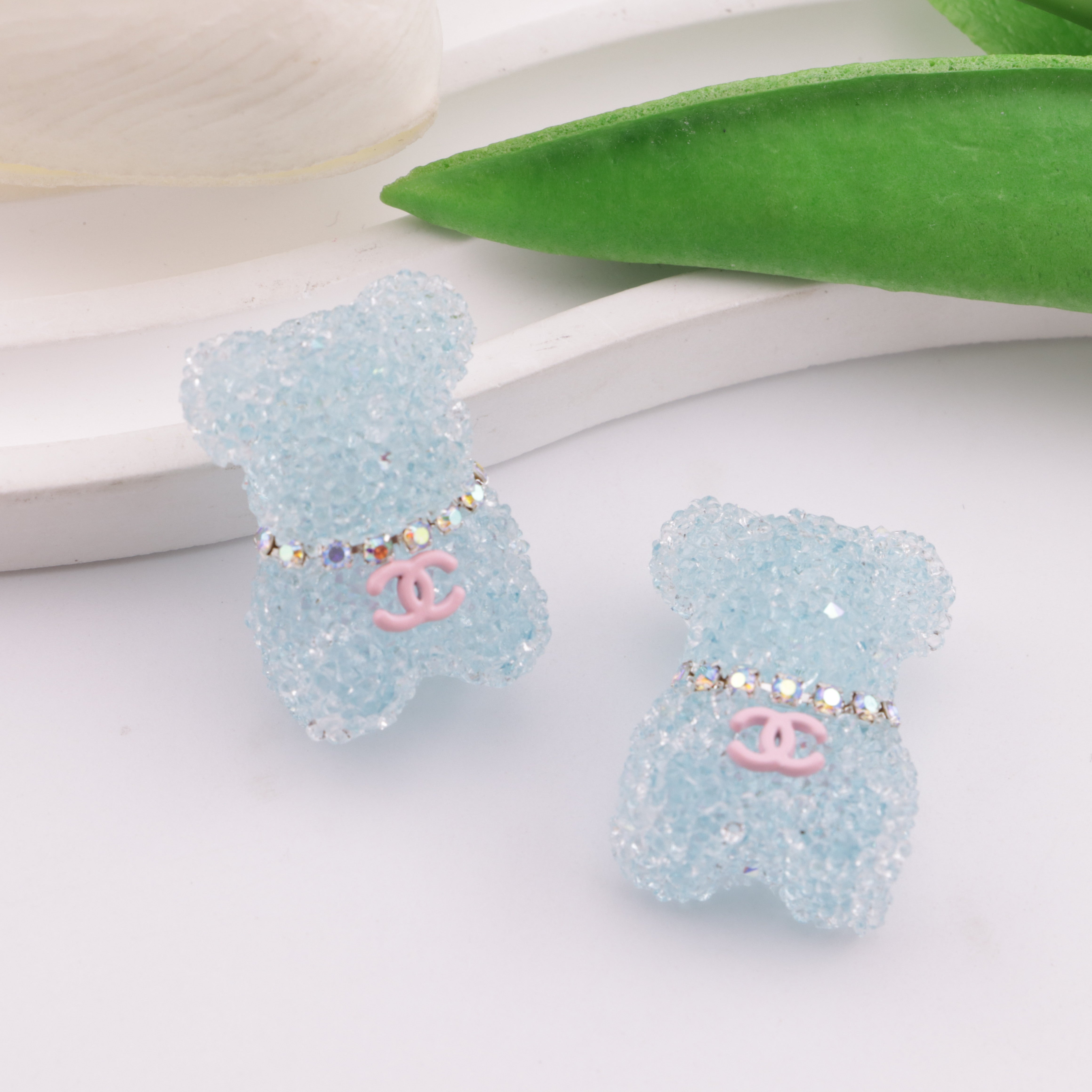 FS6232- 28×15Mm Transparent Cc Sugar Bear
