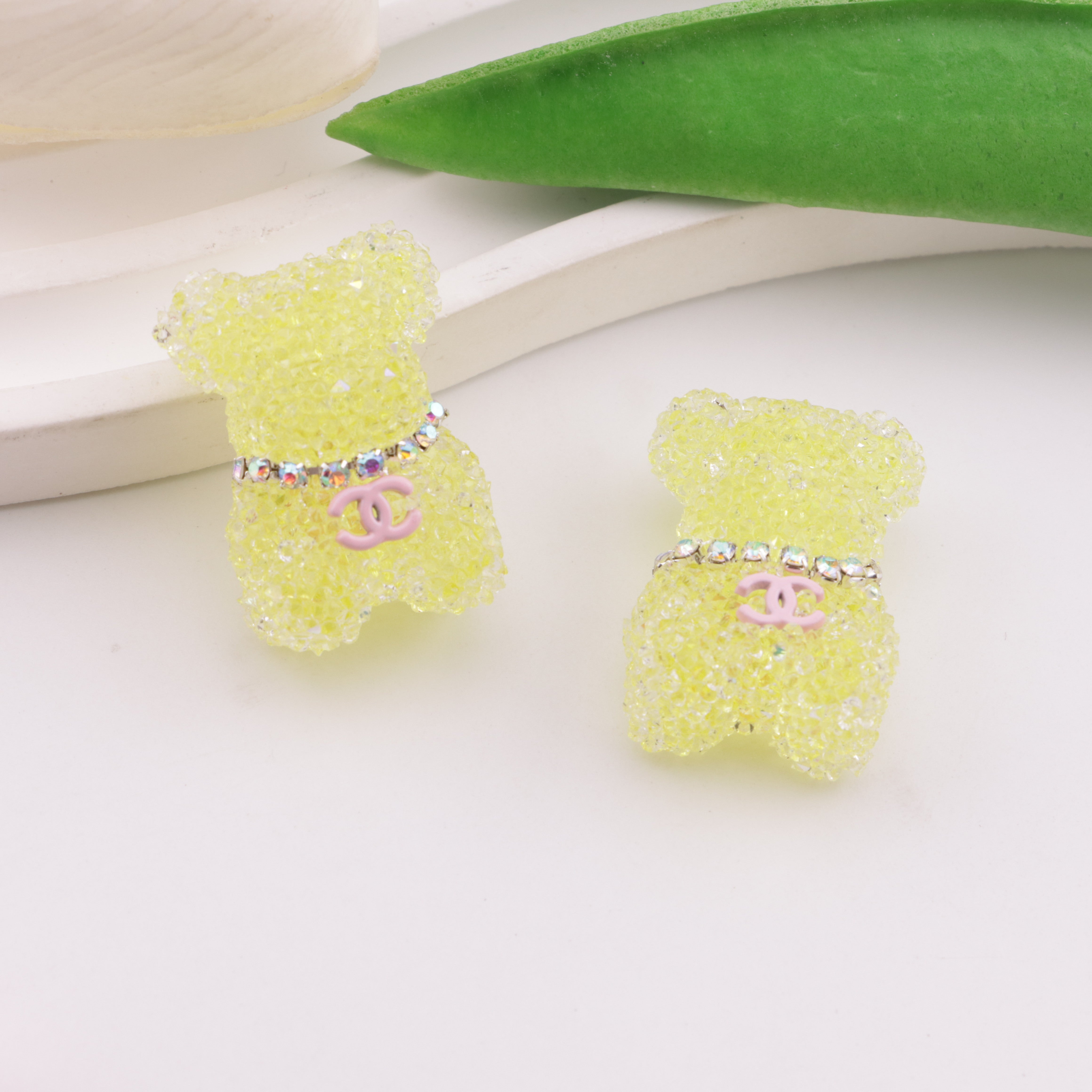 FS6232- 28×15Mm Transparent Cc Sugar Bear