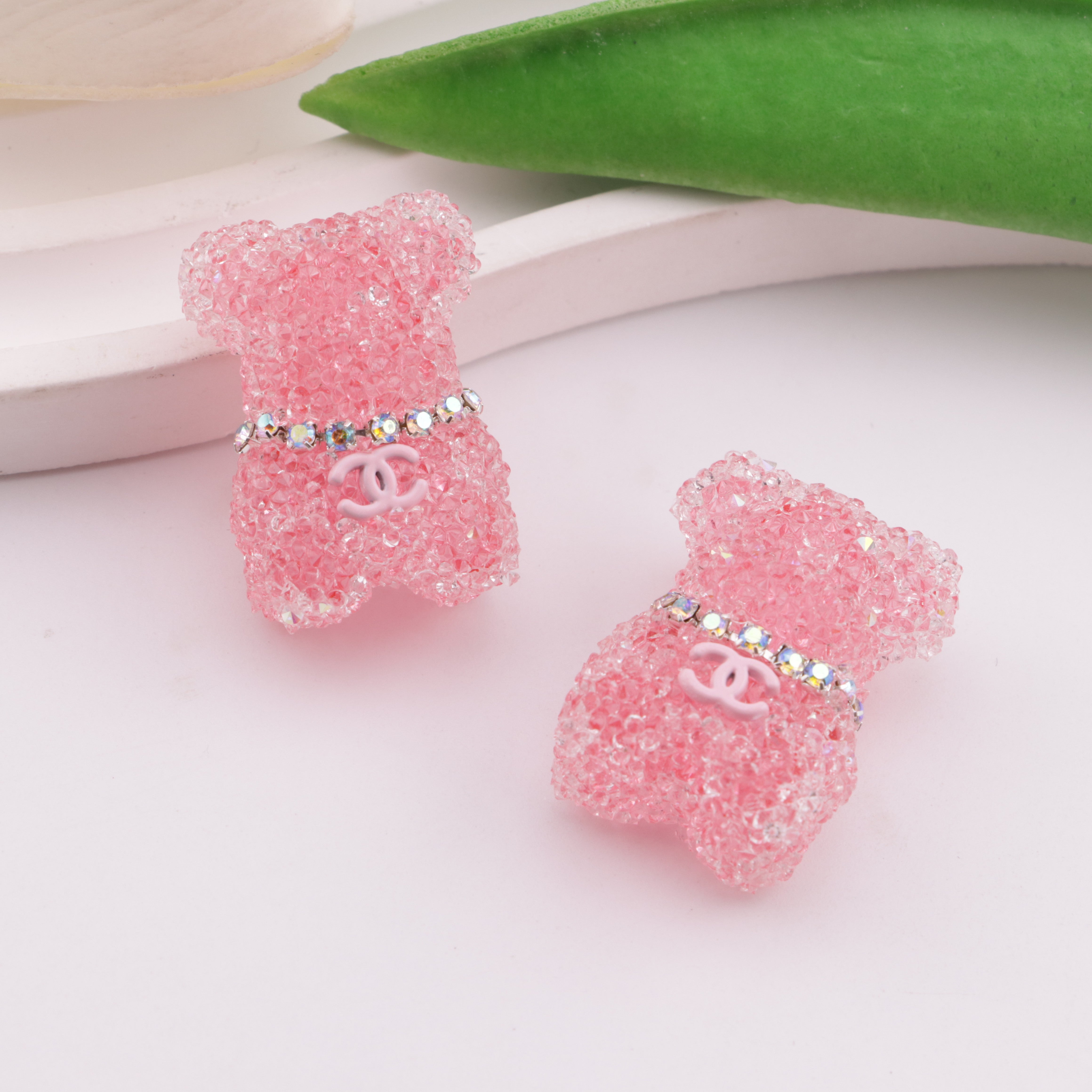 FS6232- 28×15Mm Transparent Cc Sugar Bear