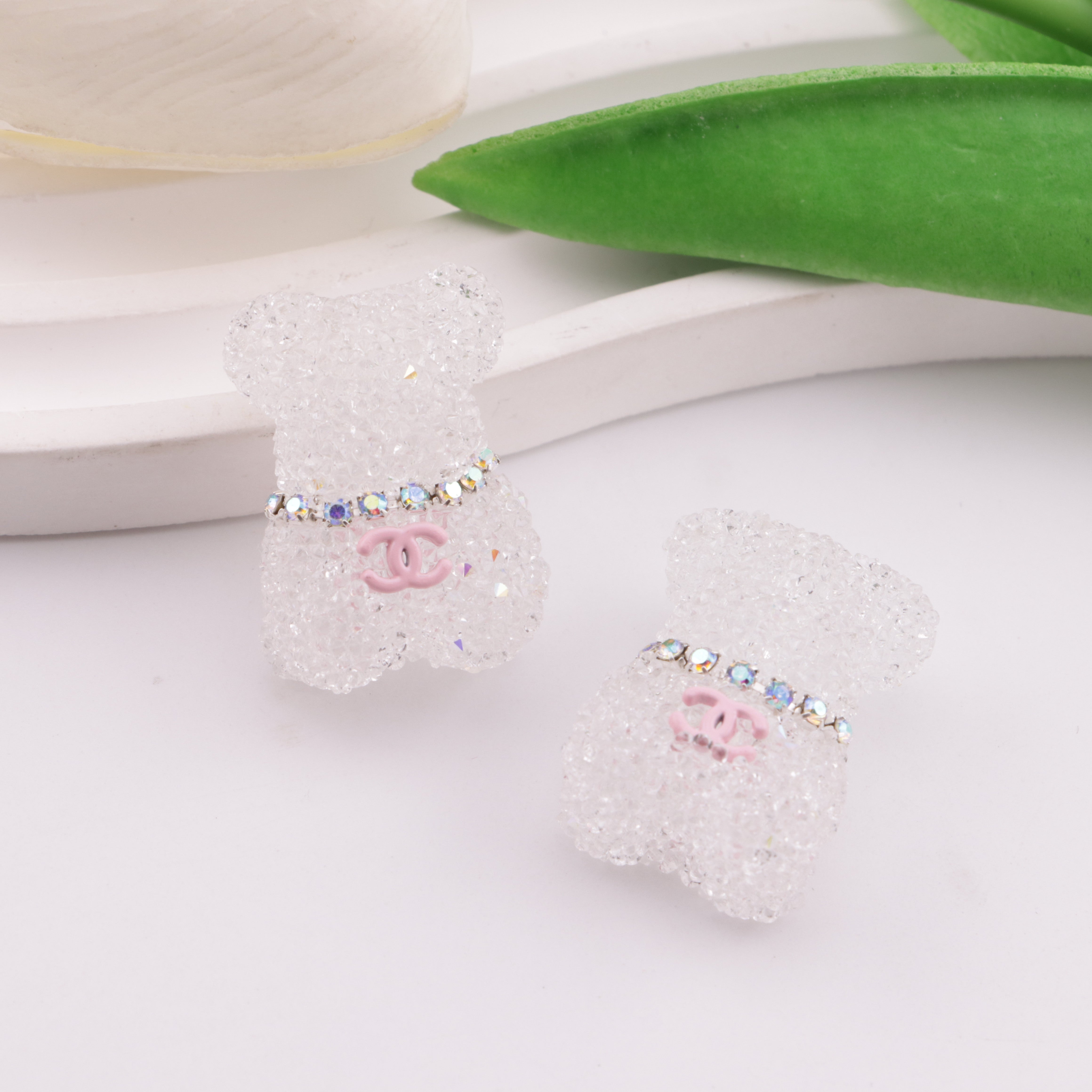 FS6232- 28×15Mm Transparent Cc Sugar Bear
