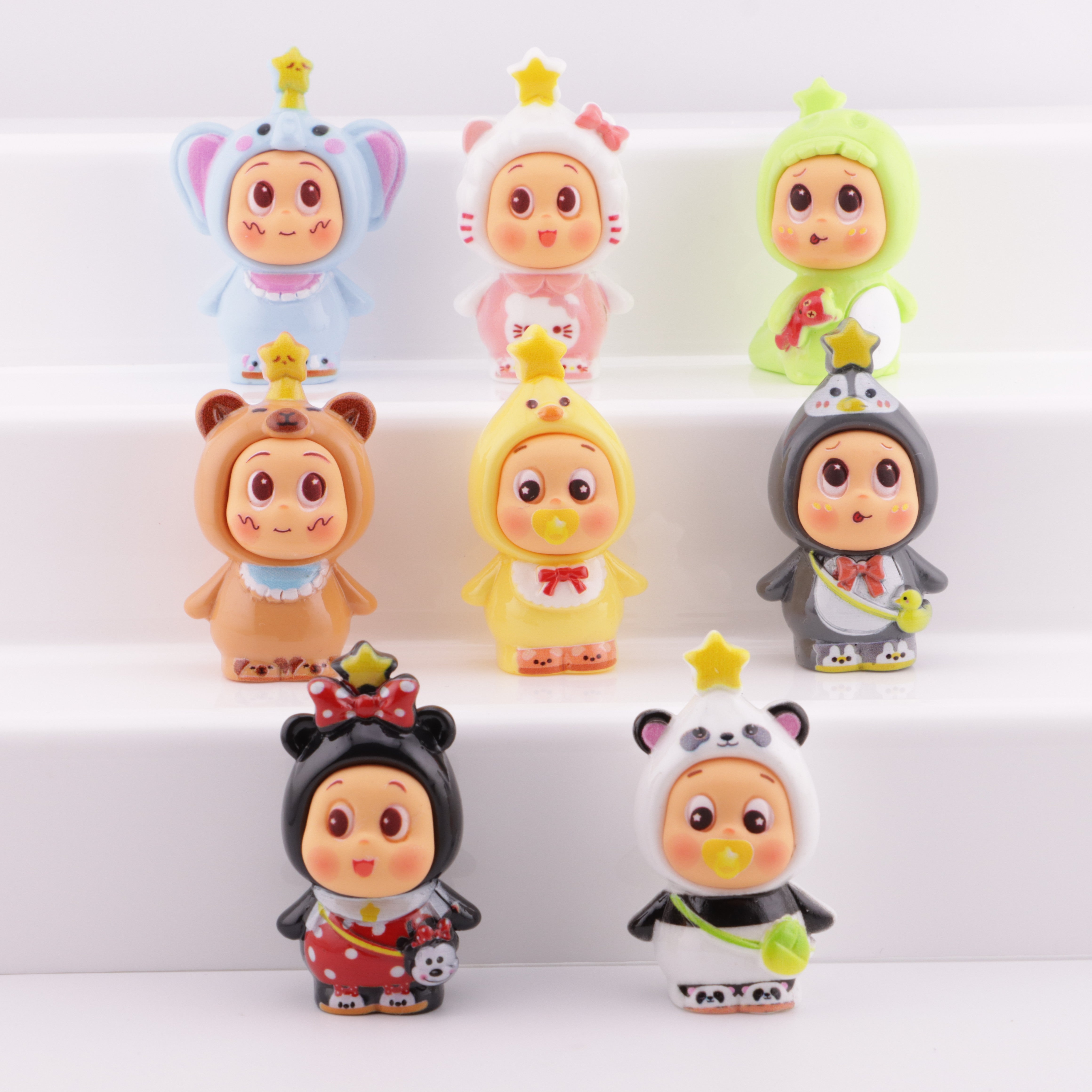 FS6260- Star Man Resin Charms, The Resin Ornaments Of Star People