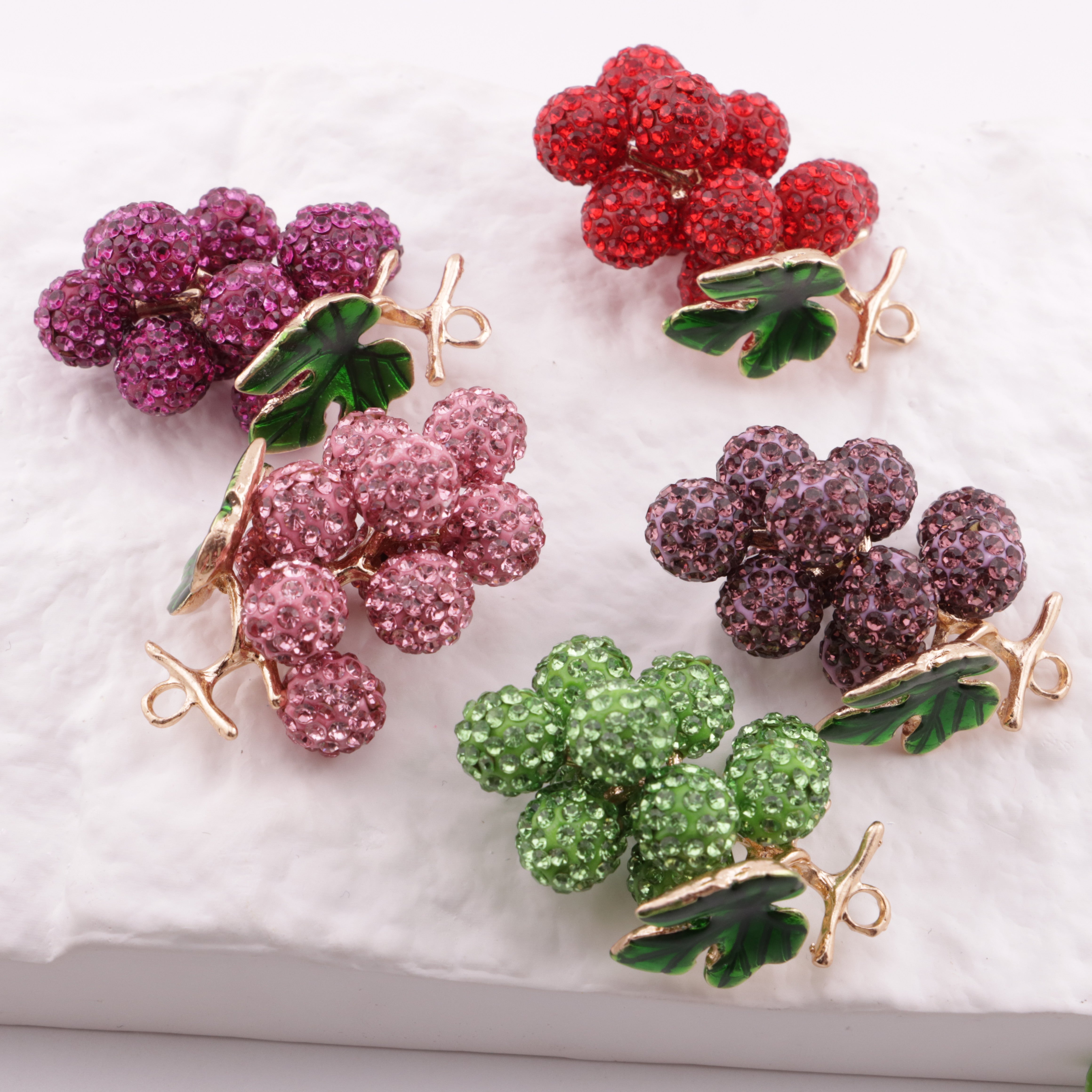 FS6265- Crystal Grape Pendant
