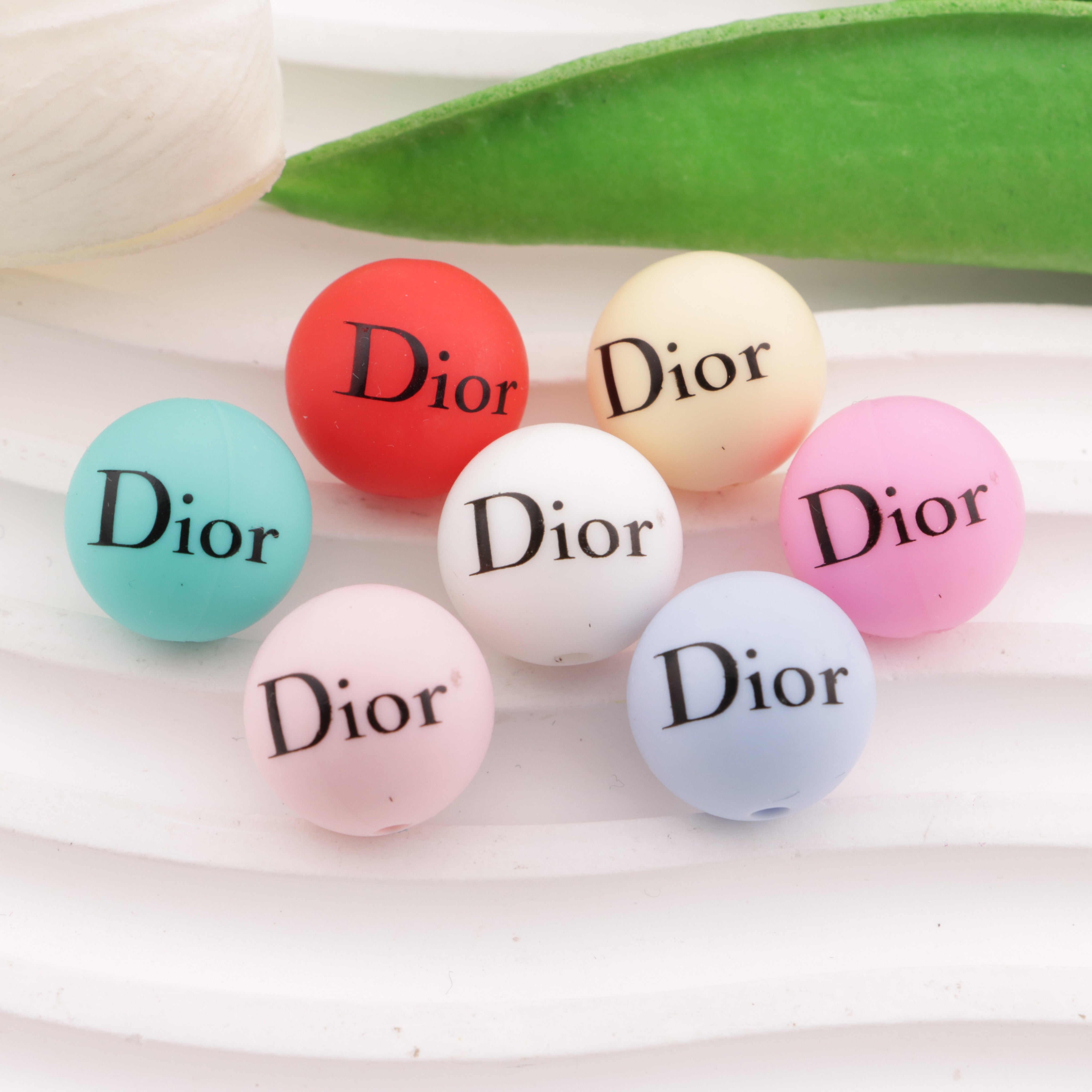 FS0790- 15MM DR Silicone Beads Zoe's DIY Shop