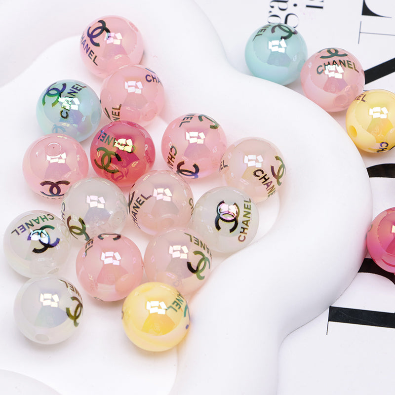 FS4653- 16mm Jelly Color System CC Acrylic Beads, Mixed Colors Zoe's DIY Shop