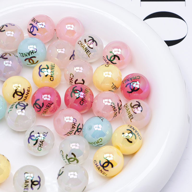 FS4653- 16mm Jelly Color System CC Acrylic Beads, Mixed Colors Zoe's DIY Shop