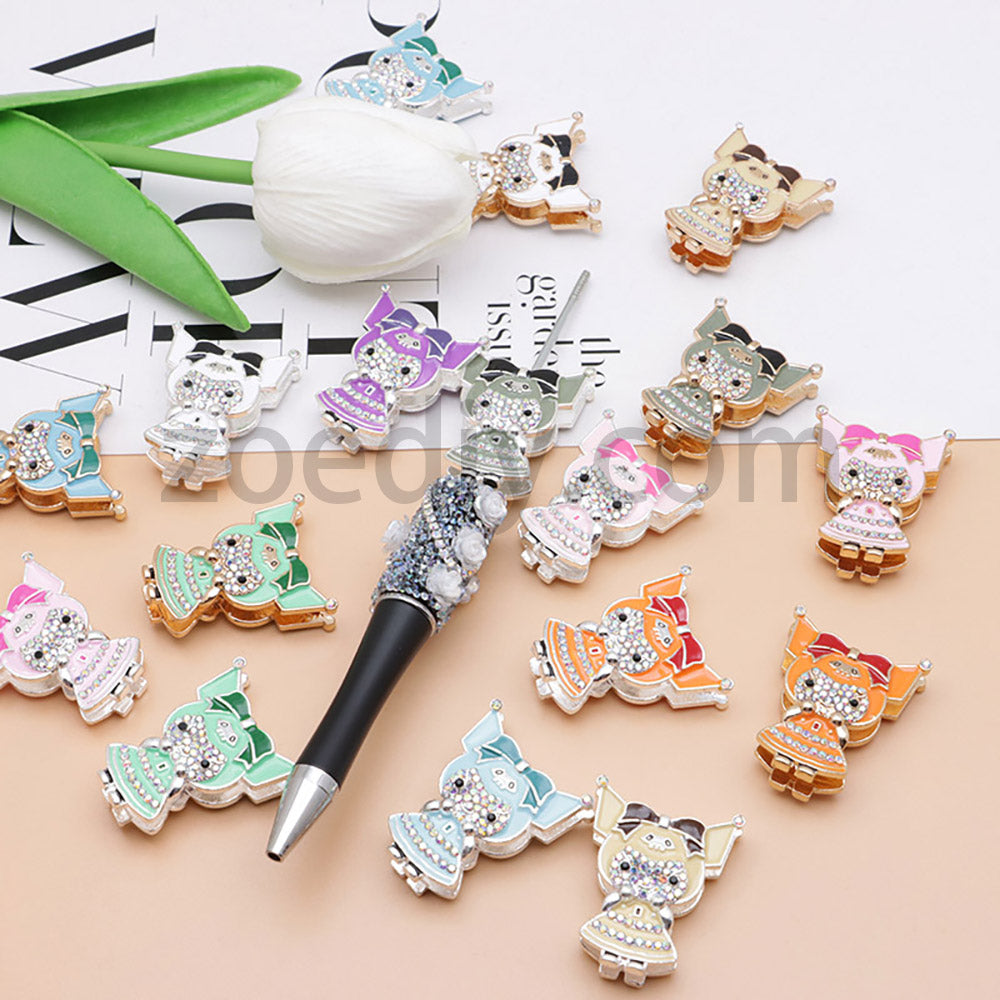 FS4841-Kuromi Alloy Beads Fit For Beadable Pens
