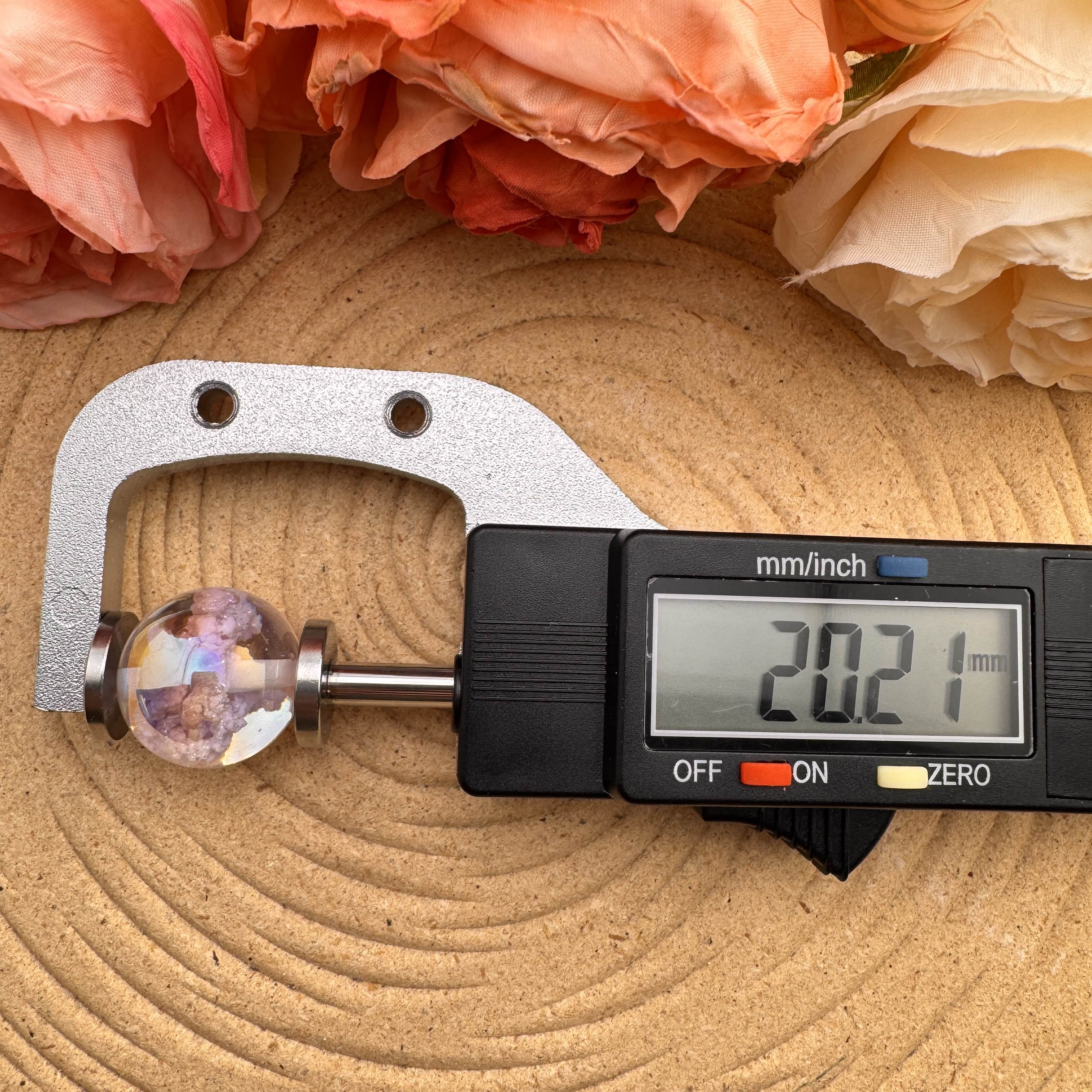 FS10062-20mm Cloud Glowing Resin Beads For Beadable Pens Making Keychain Making