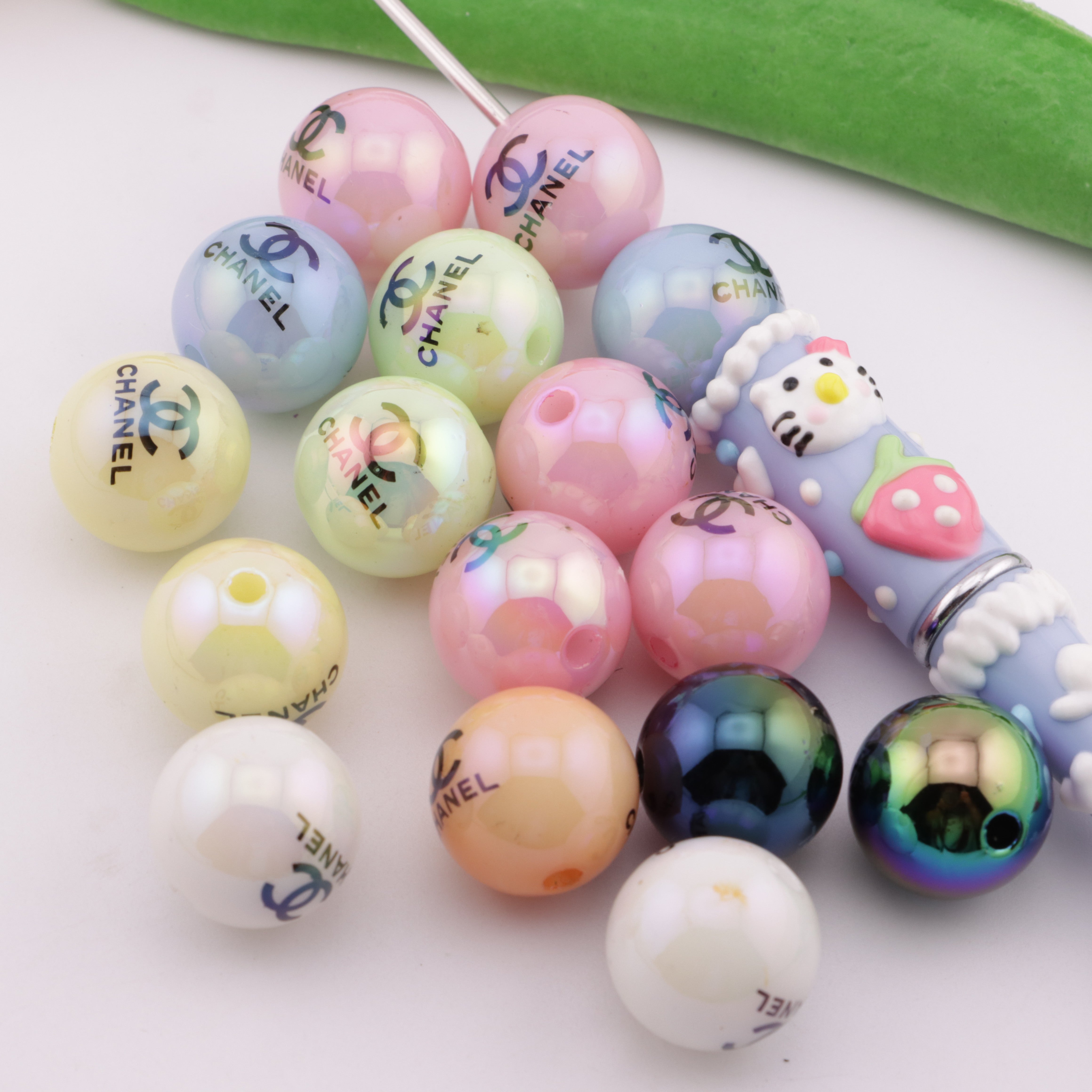 FS6329- 16mm Uv Jelly Color CC Acrylic Beads Zoe's DIY Shop
