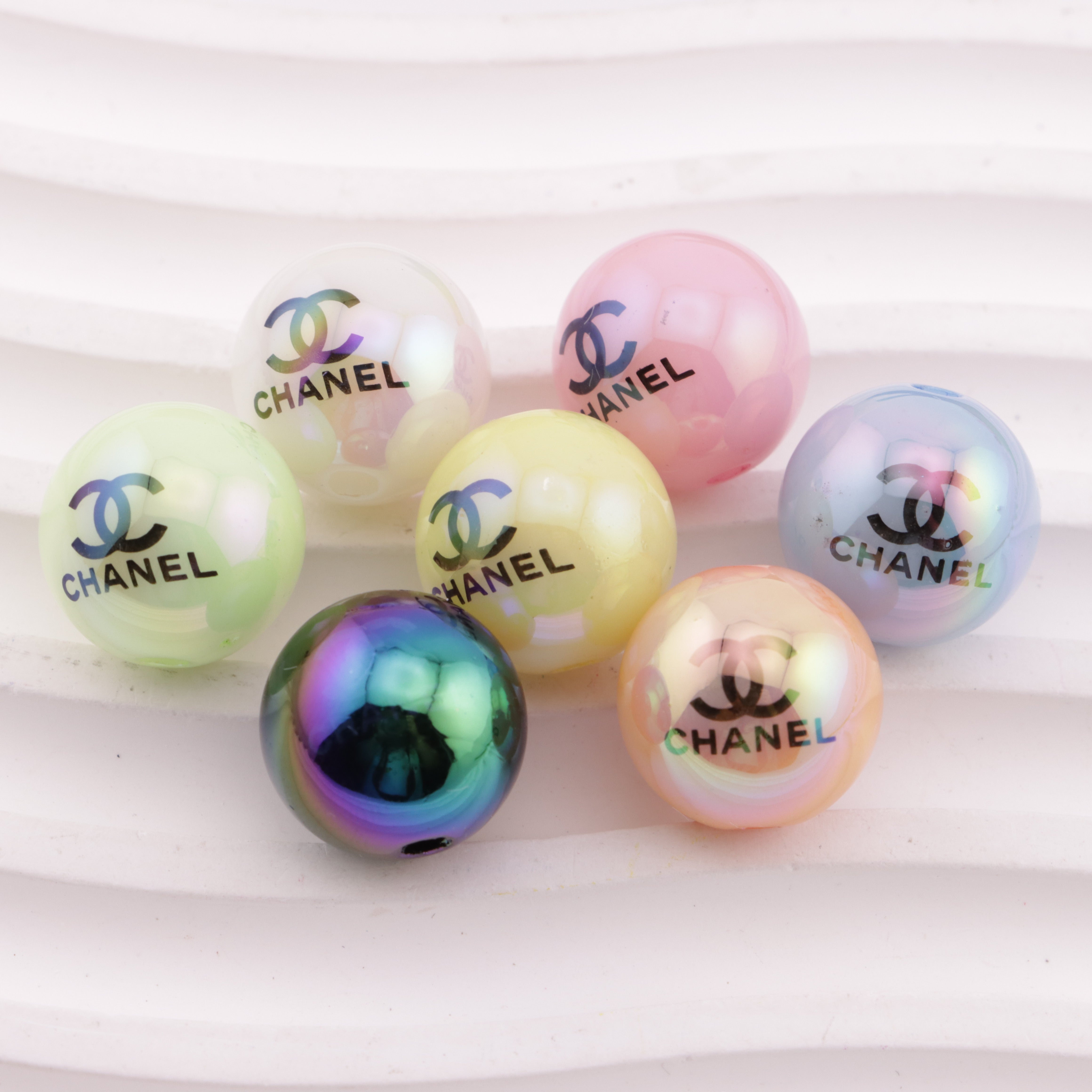 FS6329- 16mm Uv Jelly Color CC Acrylic Beads Zoe's DIY Shop