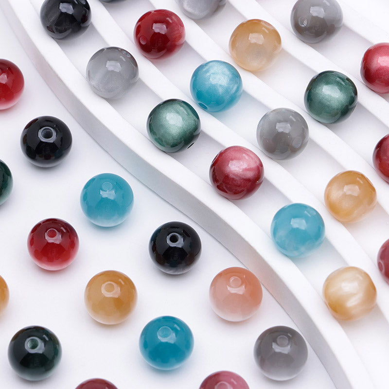FS4125- 10mm Cat Eyes Beads Cat Eye Beads No Fit Pen No Fit Pen