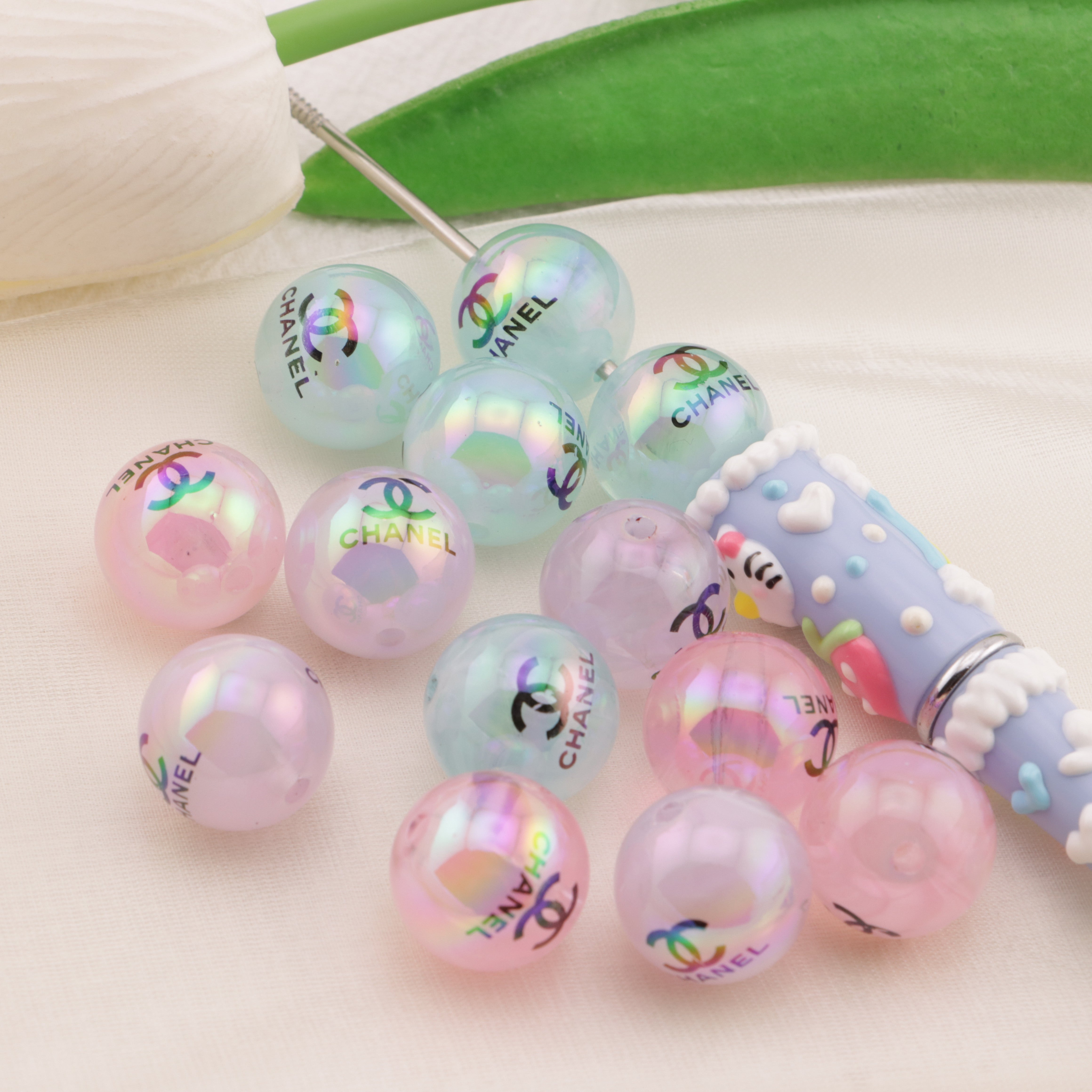 FS6420- 16Mm Jelly Cc Beads Guo Dong Cc Zhu Zi Zoe's DIY Shop