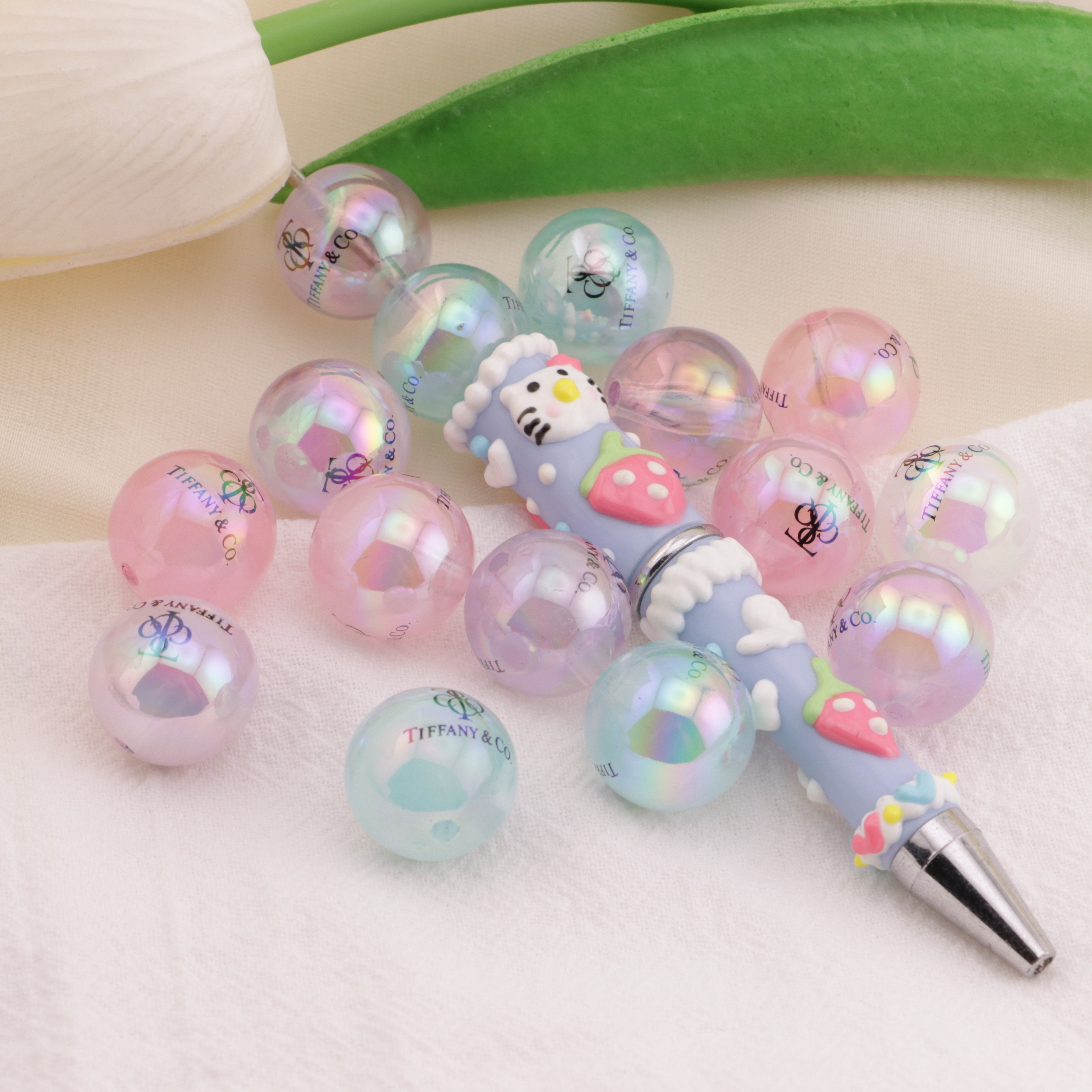 FS6423- 16mm Tiffany Jelly Acrylic Beads Zoe's DIY Shop
